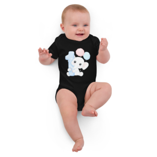 No. 1 Babystrampler aus Bio-Baumwolle