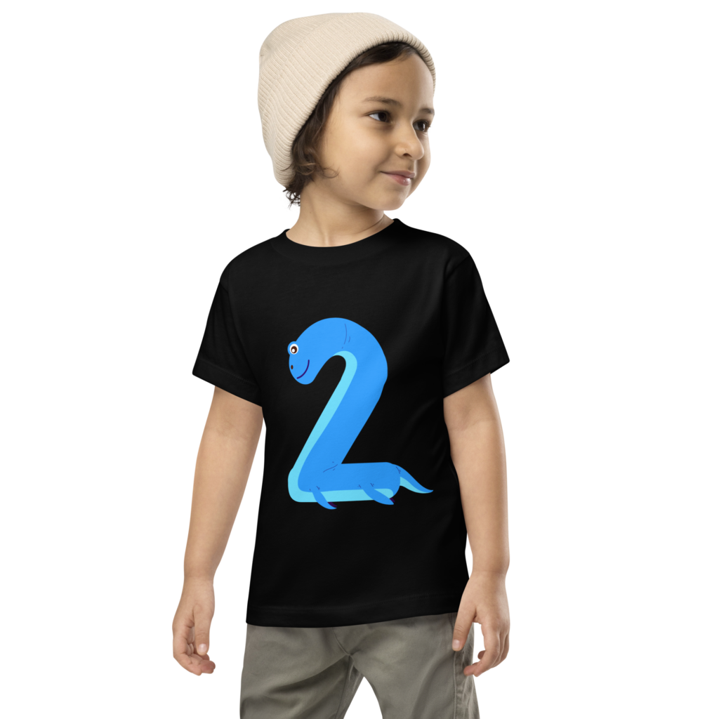 Dino Zwei 2 Baby-T-Shirt