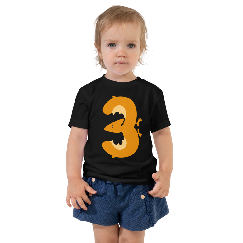 3 Dino Design Kinder-T-Shirt