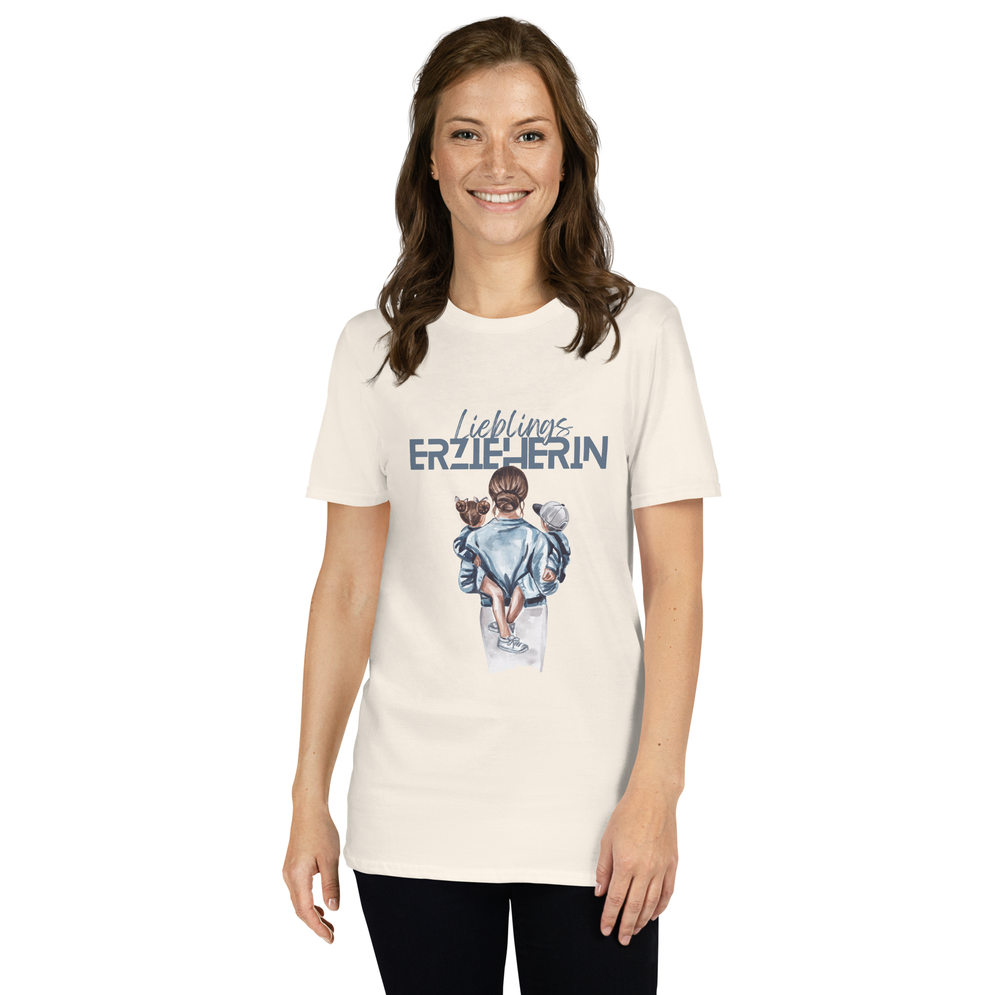 Lieblings Erzieherin -T-Shirt – Bild 8
