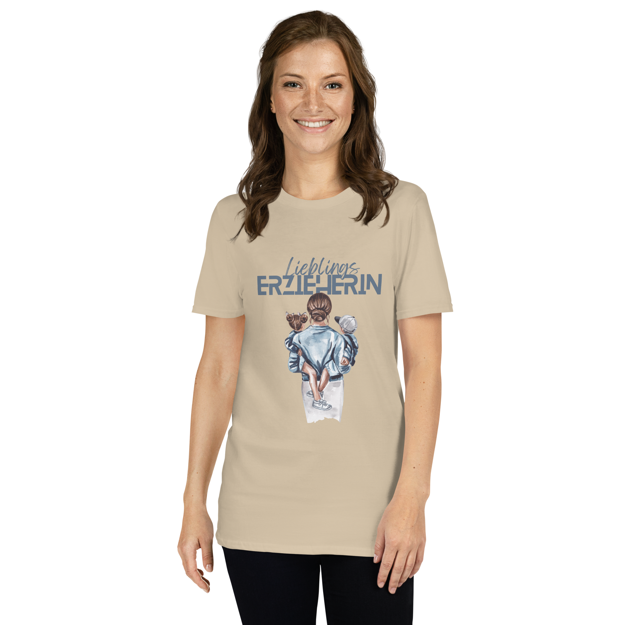Lieblings Erzieherin -T-Shirt – Bild 5