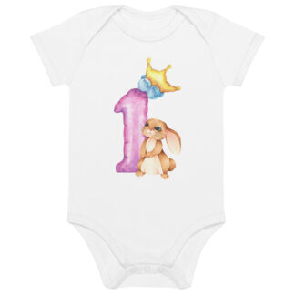 No1 Babystrampler aus Bio-Baumwolle