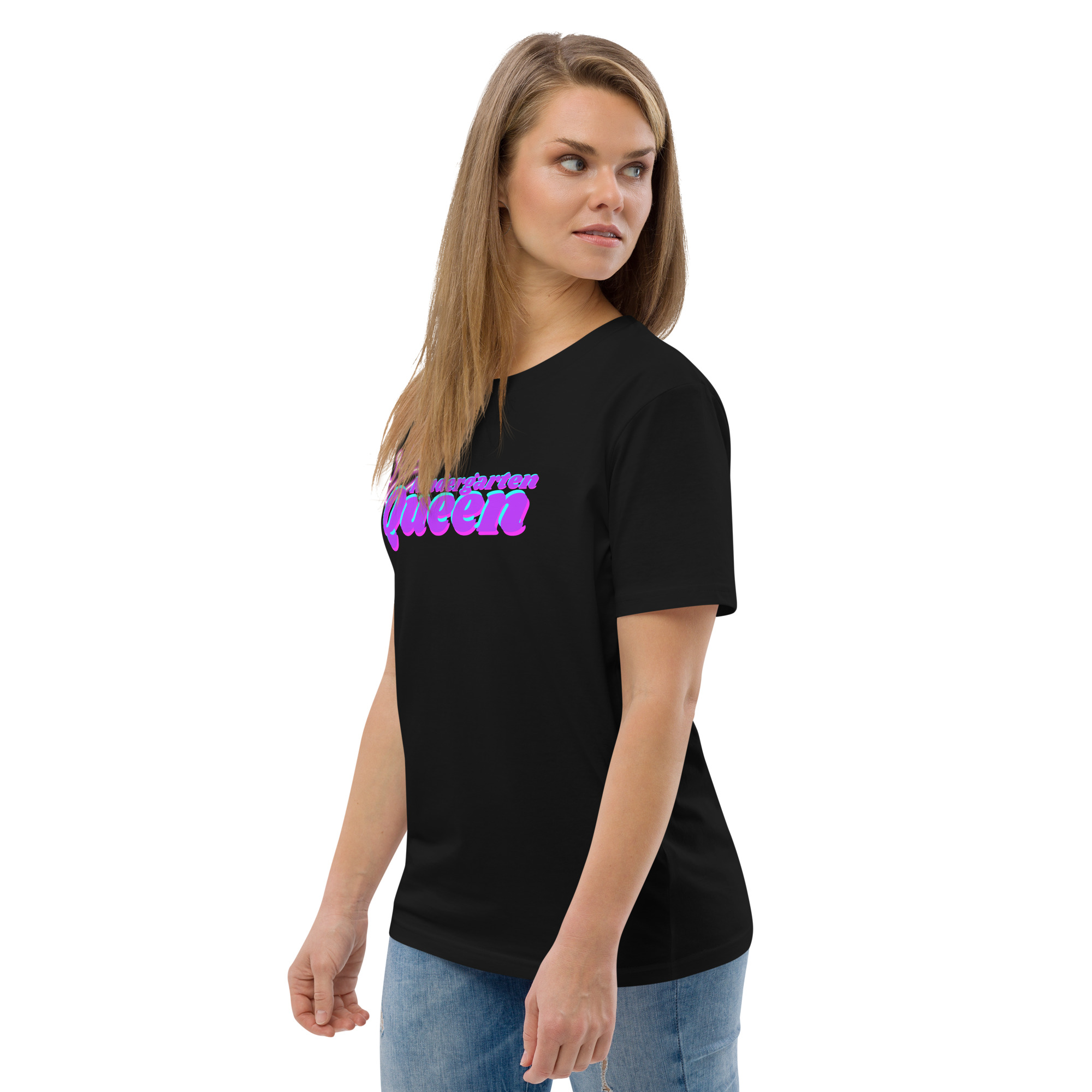 Kindergarten Queen Bio-Baumwoll-T-Shirt – Bild 10