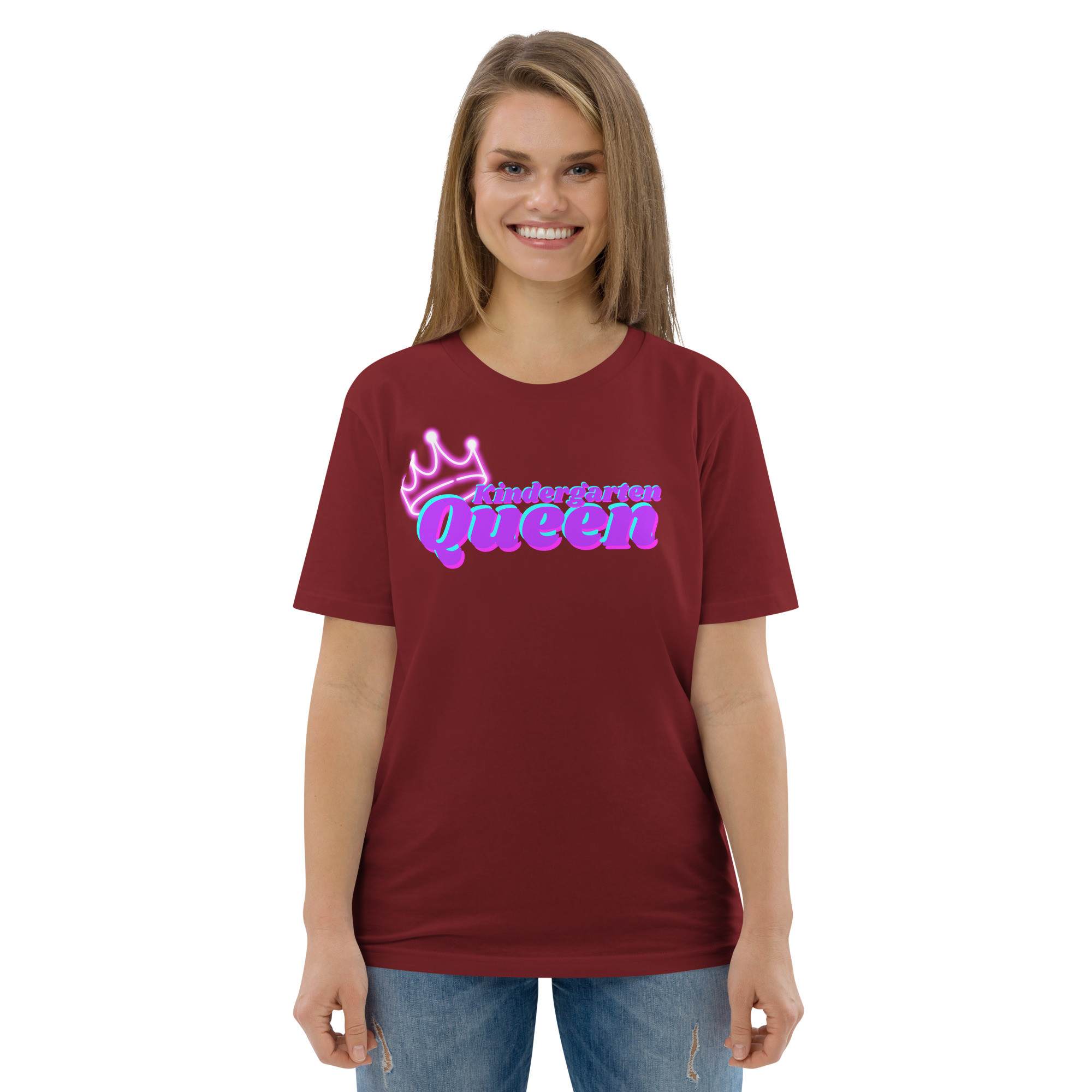Kindergarten Queen Bio-Baumwoll-T-Shirt – Bild 22