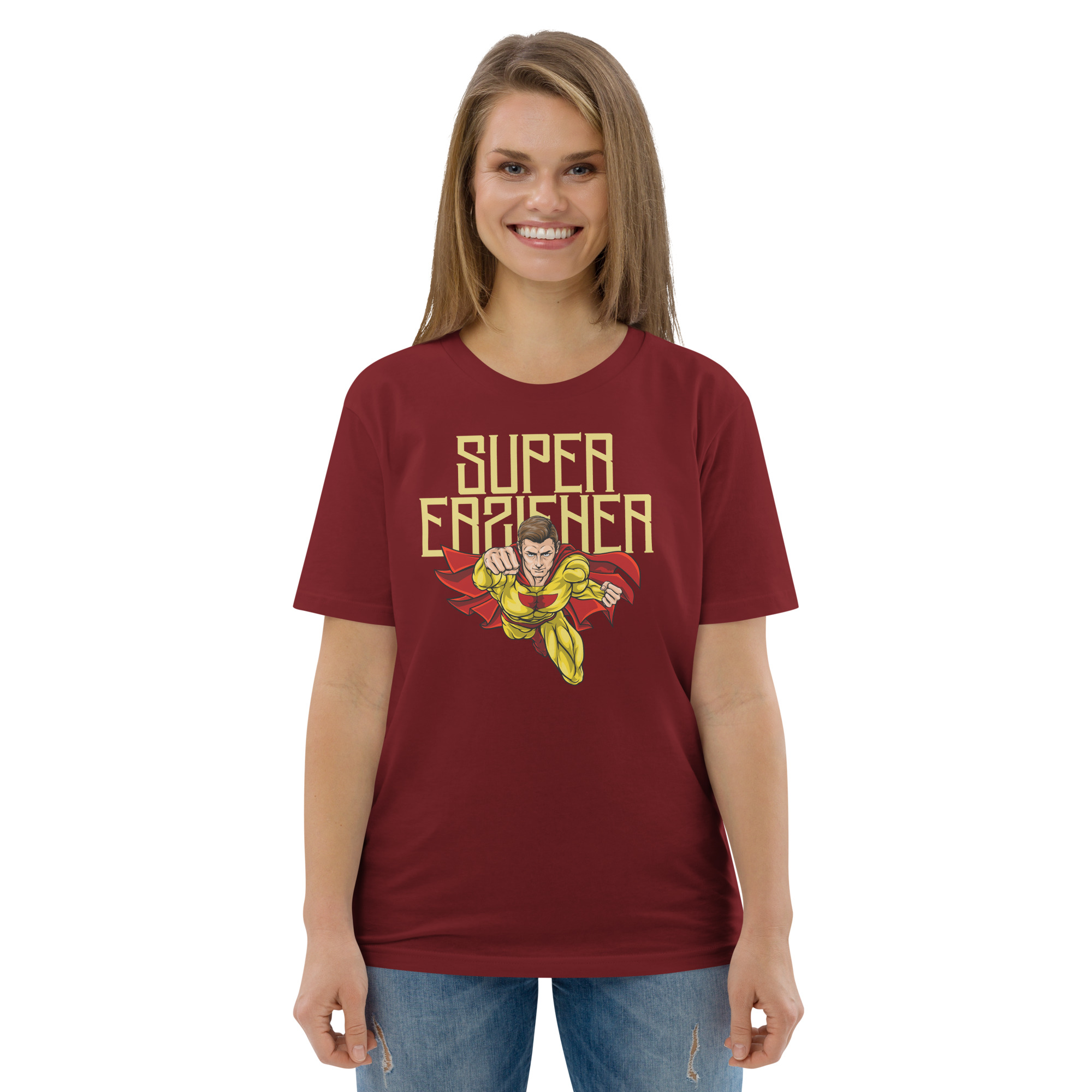 Super Erzieher Bio-Baumwoll-T-Shirt – Bild 5