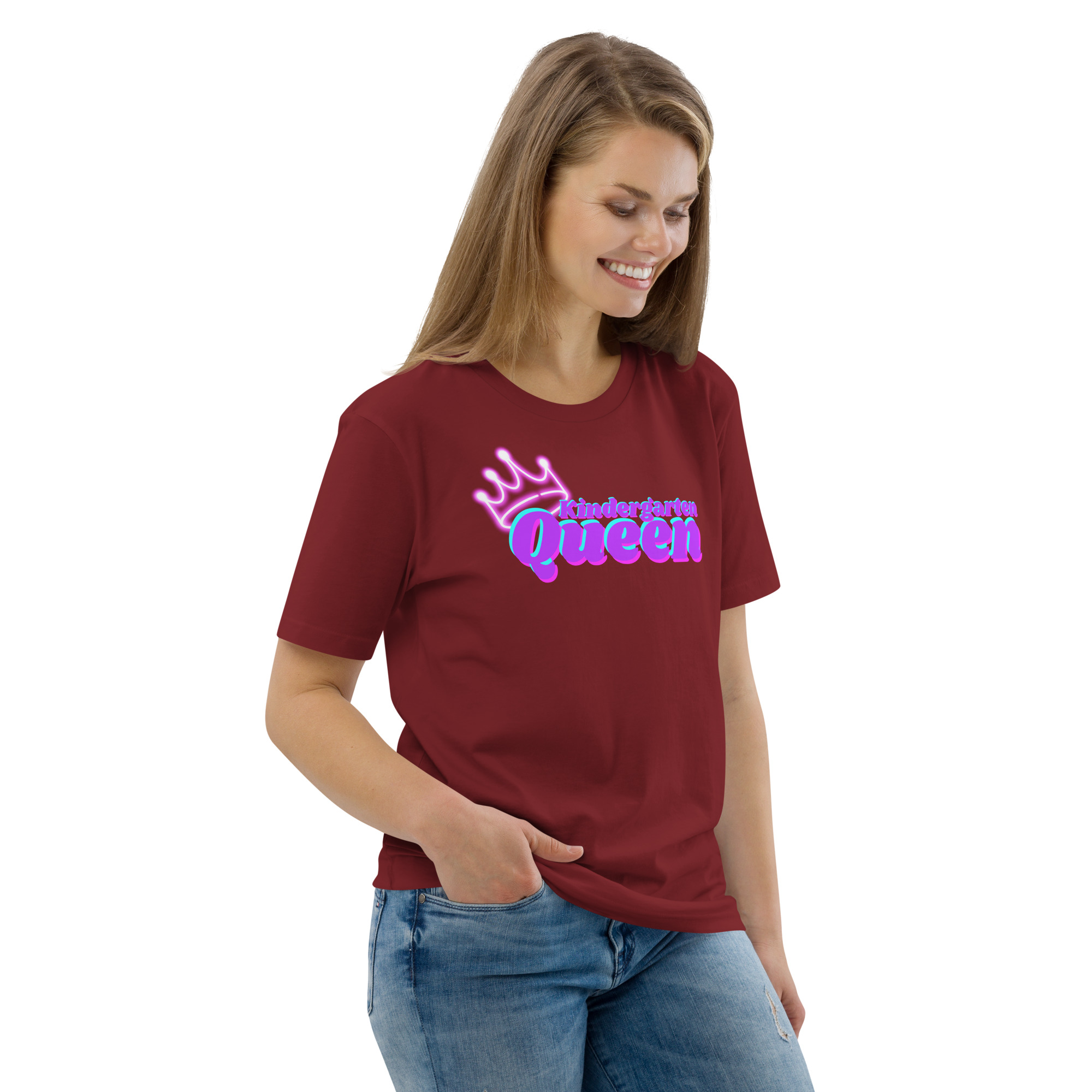 Kindergarten Queen Bio-Baumwoll-T-Shirt – Bild 27