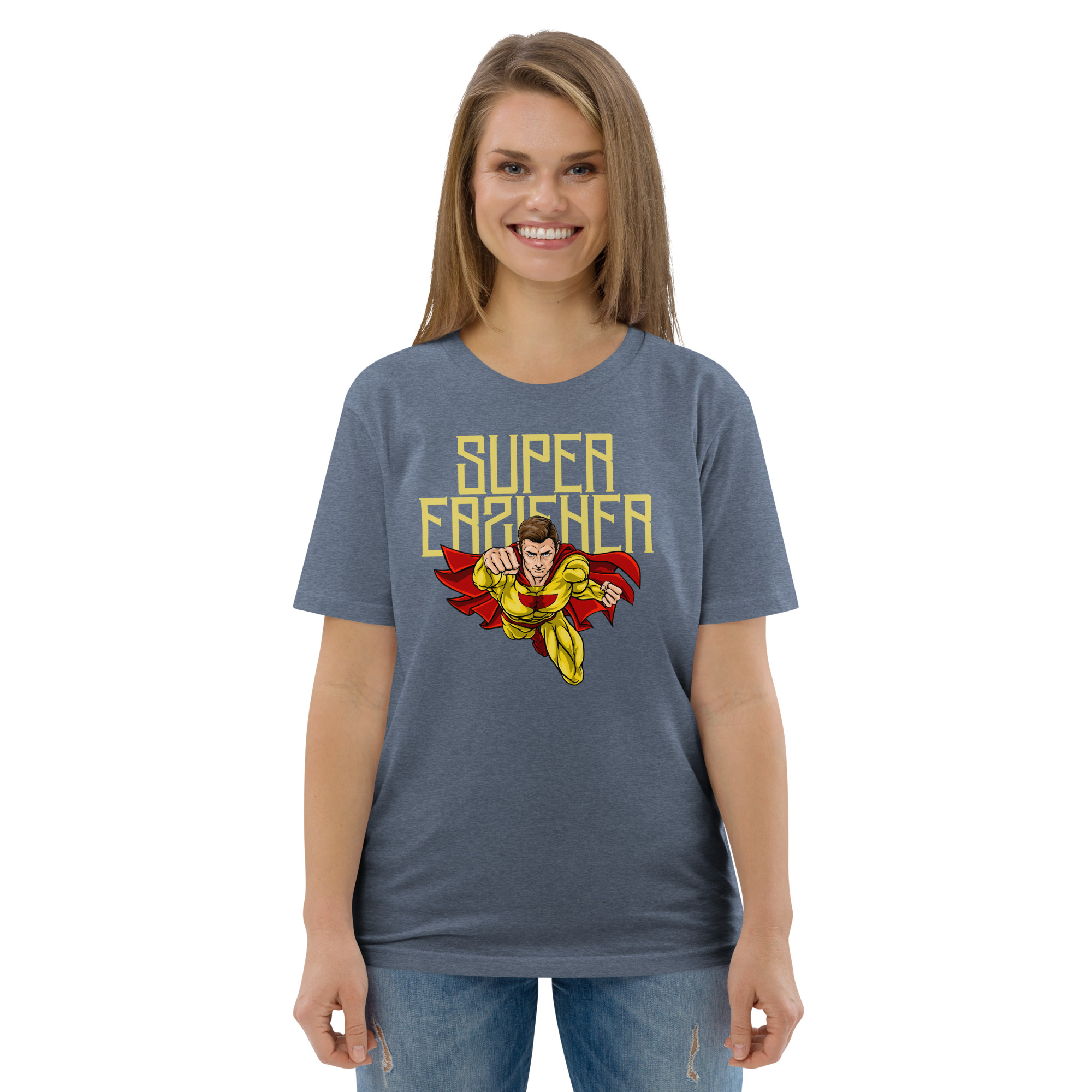 Super Erzieher Bio-Baumwoll-T-Shirt – Bild 8