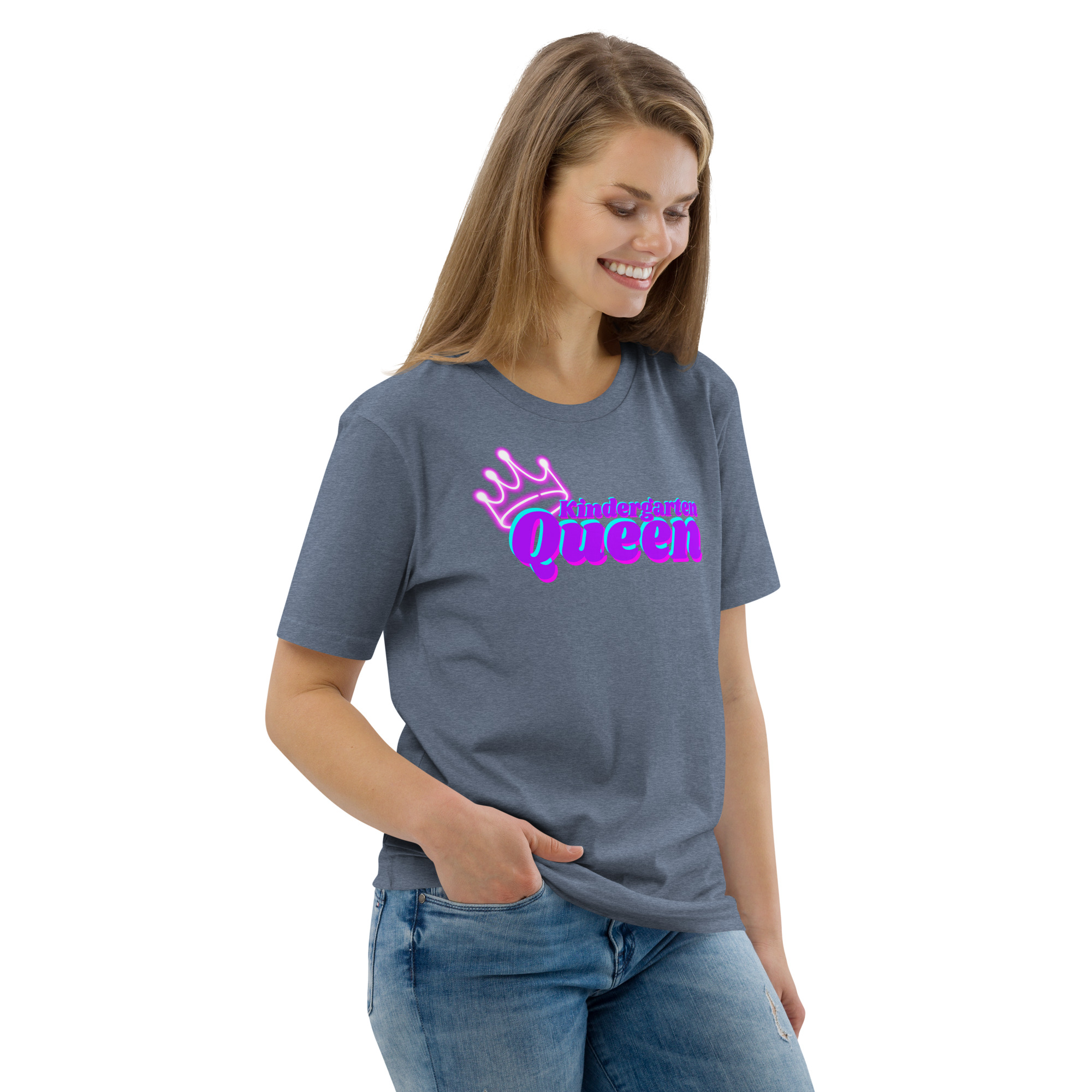 Kindergarten Queen Bio-Baumwoll-T-Shirt – Bild 51