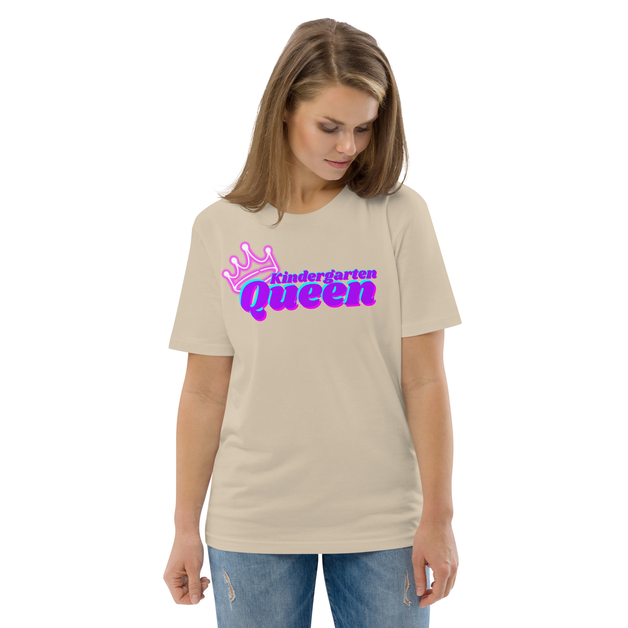 Kindergarten Queen Bio-Baumwoll-T-Shirt – Bild 63