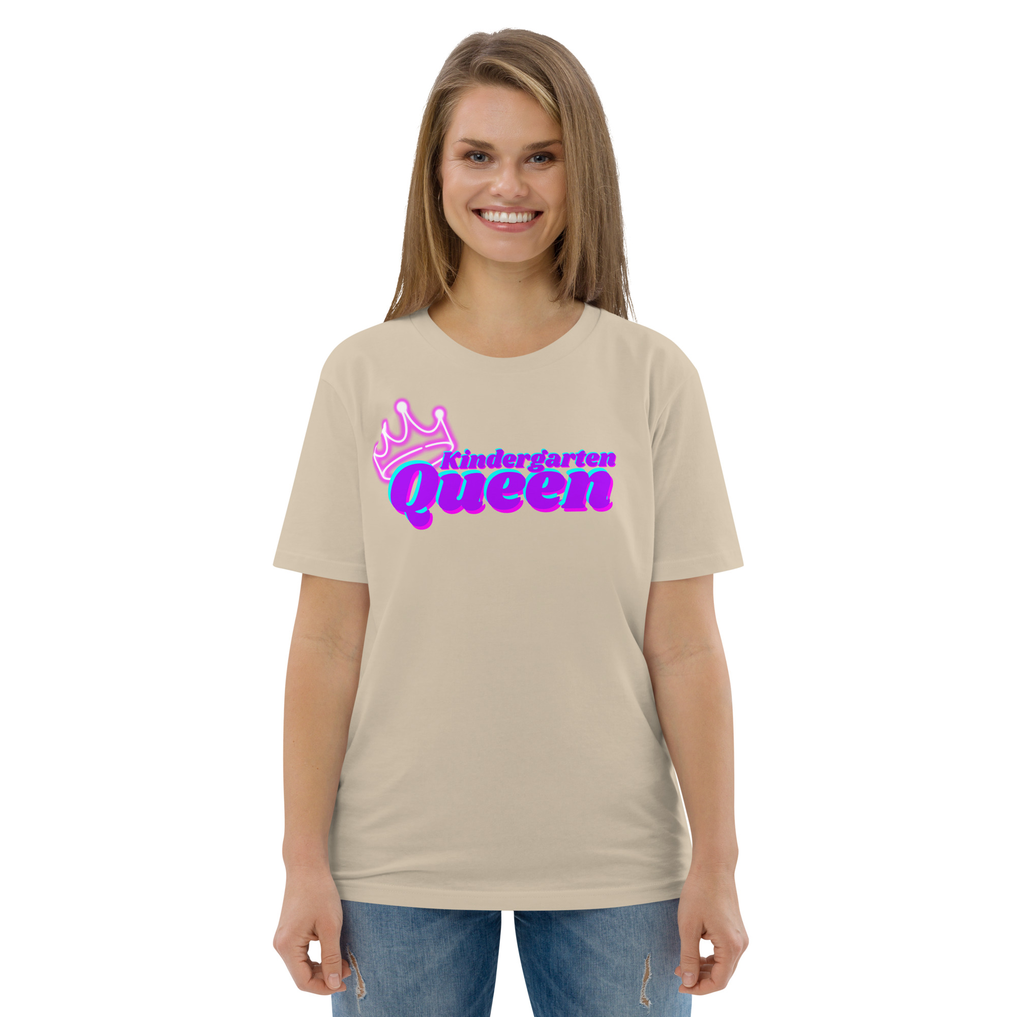 Kindergarten Queen Bio-Baumwoll-T-Shirt – Bild 62