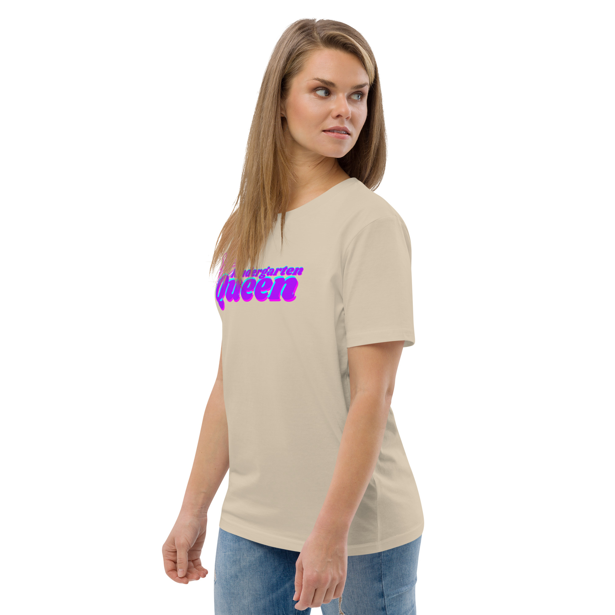 Kindergarten Queen Bio-Baumwoll-T-Shirt – Bild 66