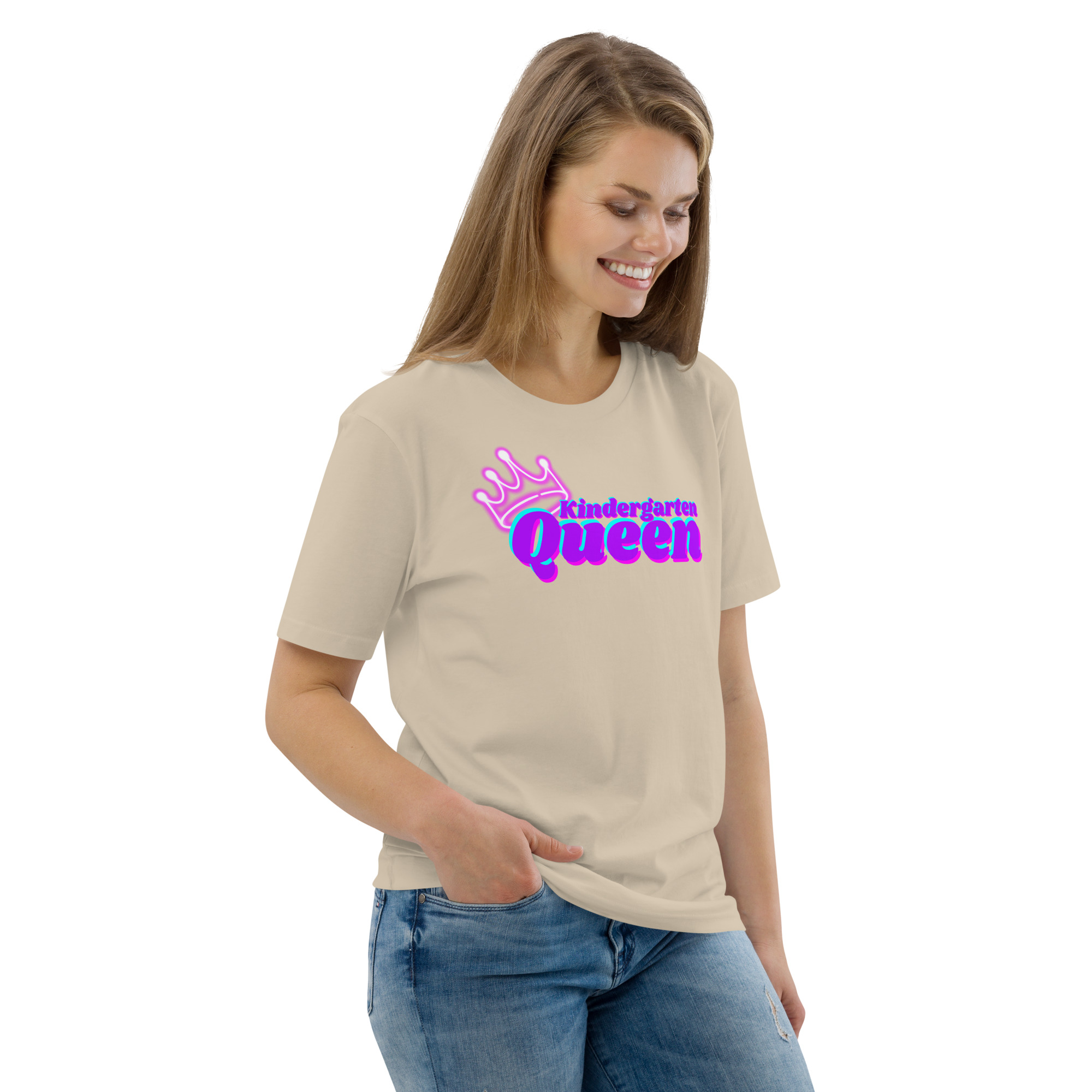 Kindergarten Queen Bio-Baumwoll-T-Shirt – Bild 67