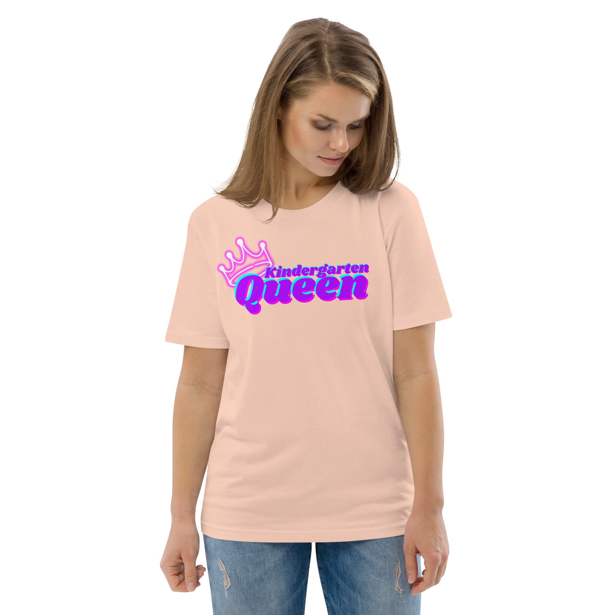 Kindergarten Queen Bio-Baumwoll-T-Shirt – Bild 71
