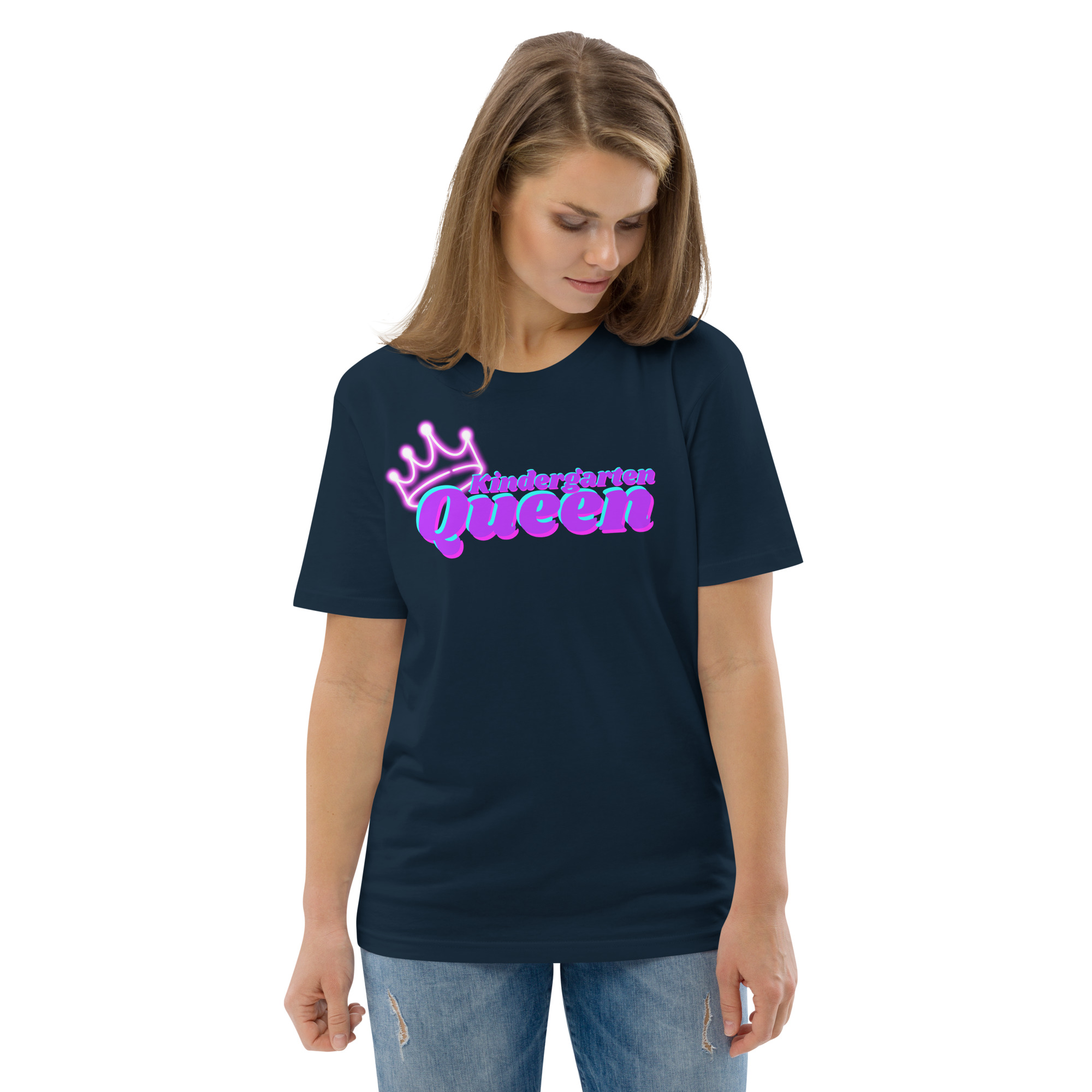 Kindergarten Queen Bio-Baumwoll-T-Shirt – Bild 15