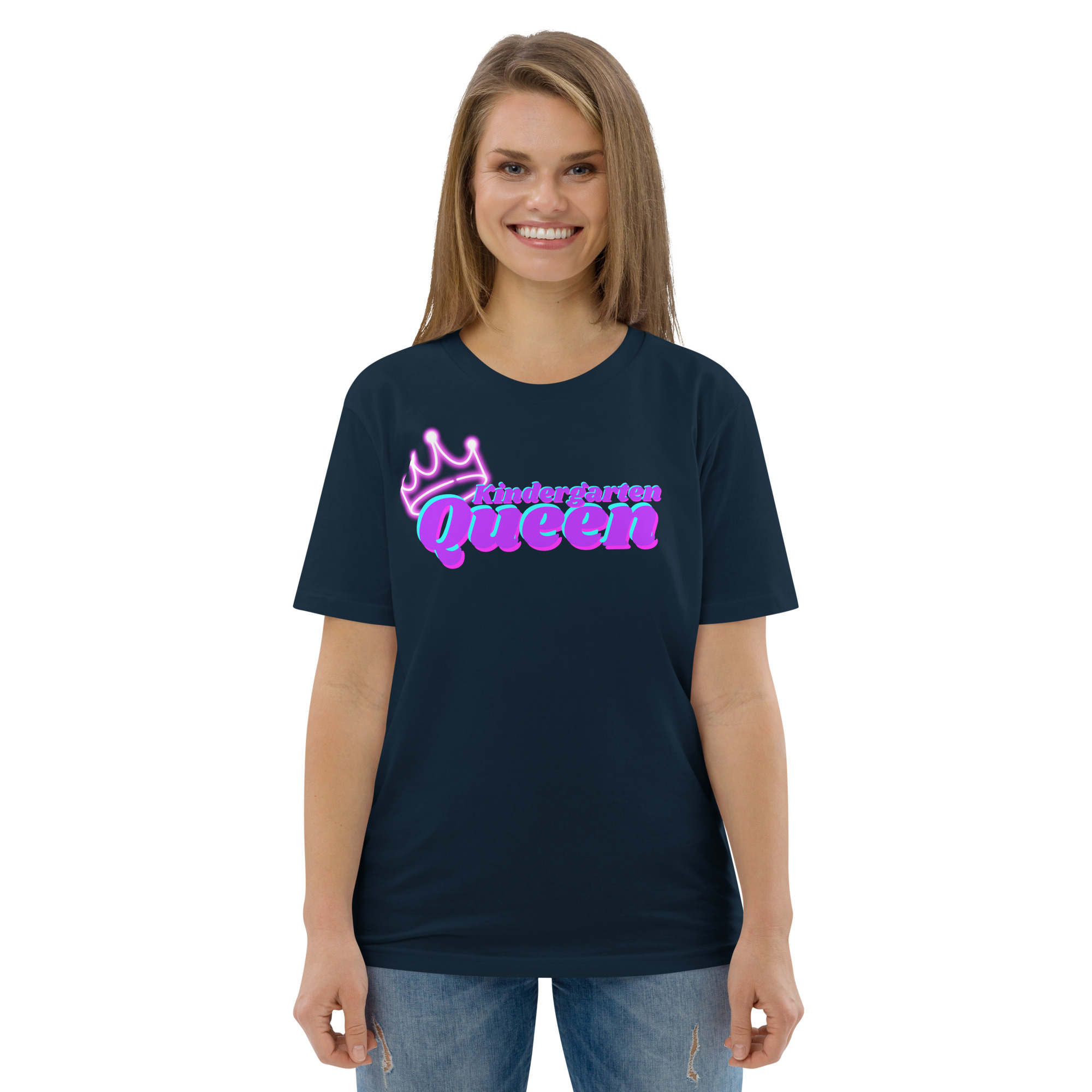 Kindergarten Queen Bio-Baumwoll-T-Shirt – Bild 14