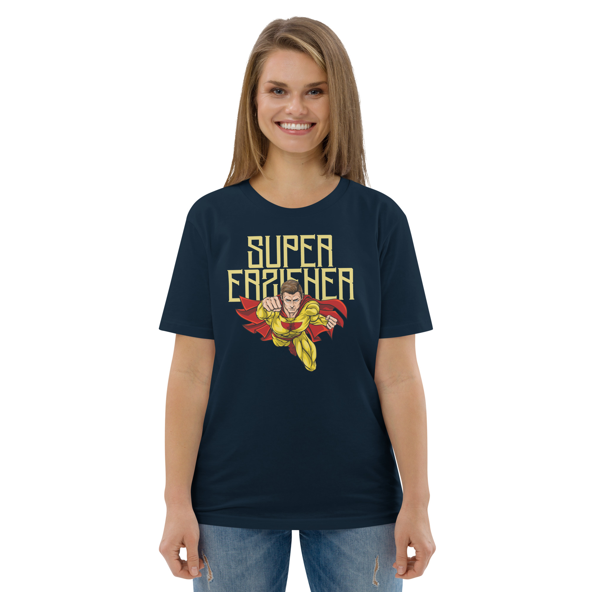 Super Erzieher Bio-Baumwoll-T-Shirt – Bild 4