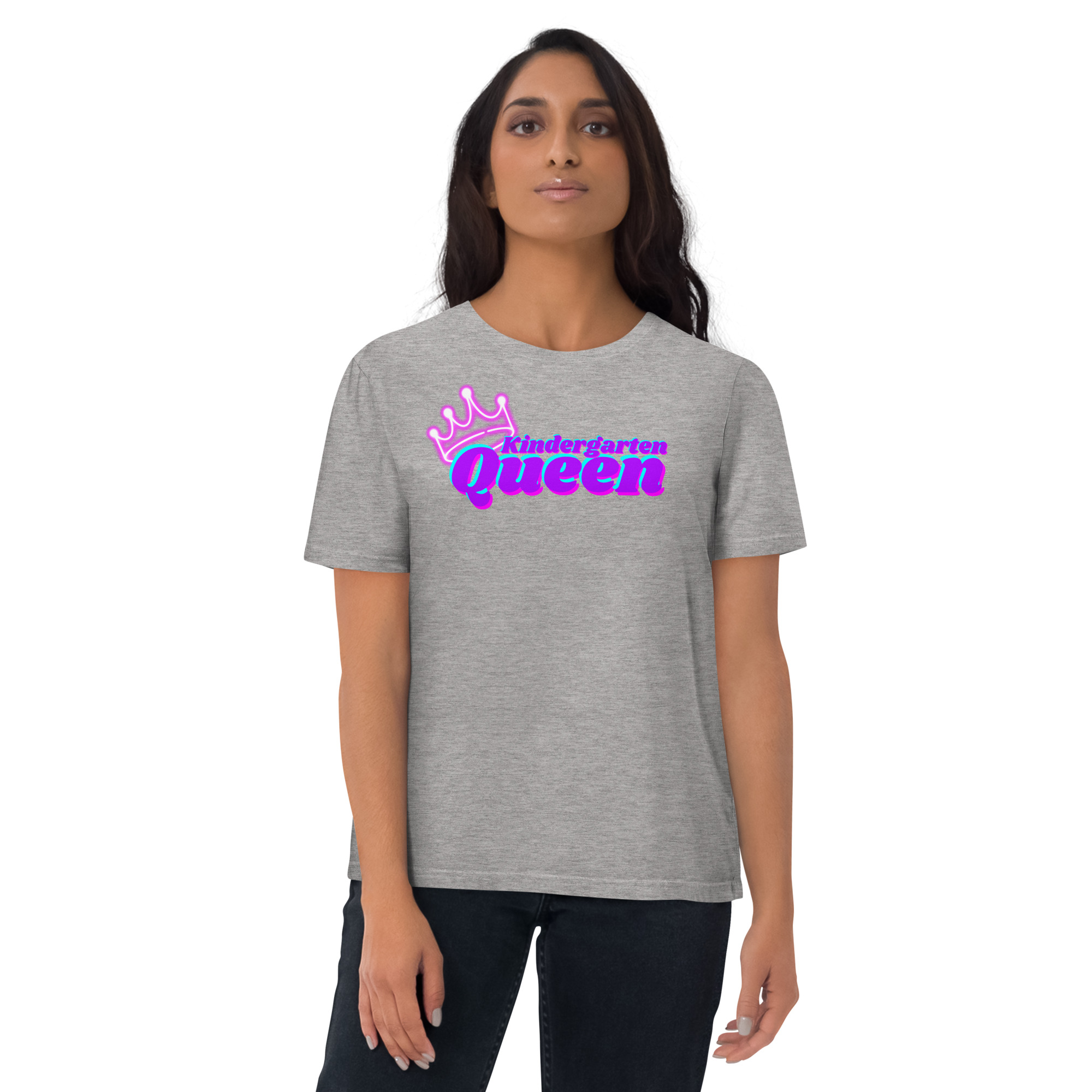 Kindergarten Queen Bio-Baumwoll-T-Shirt – Bild 5