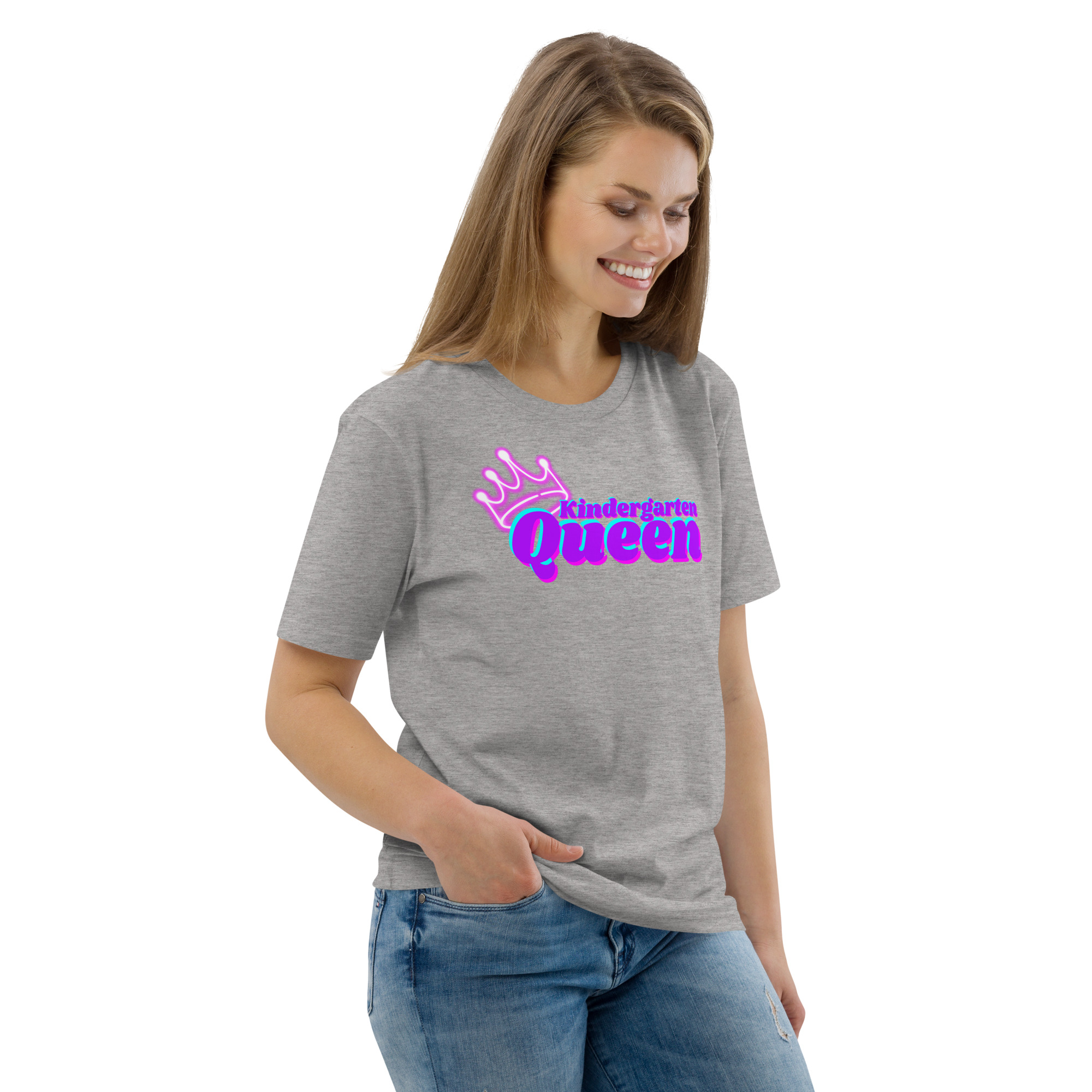 Kindergarten Queen Bio-Baumwoll-T-Shirt – Bild 59