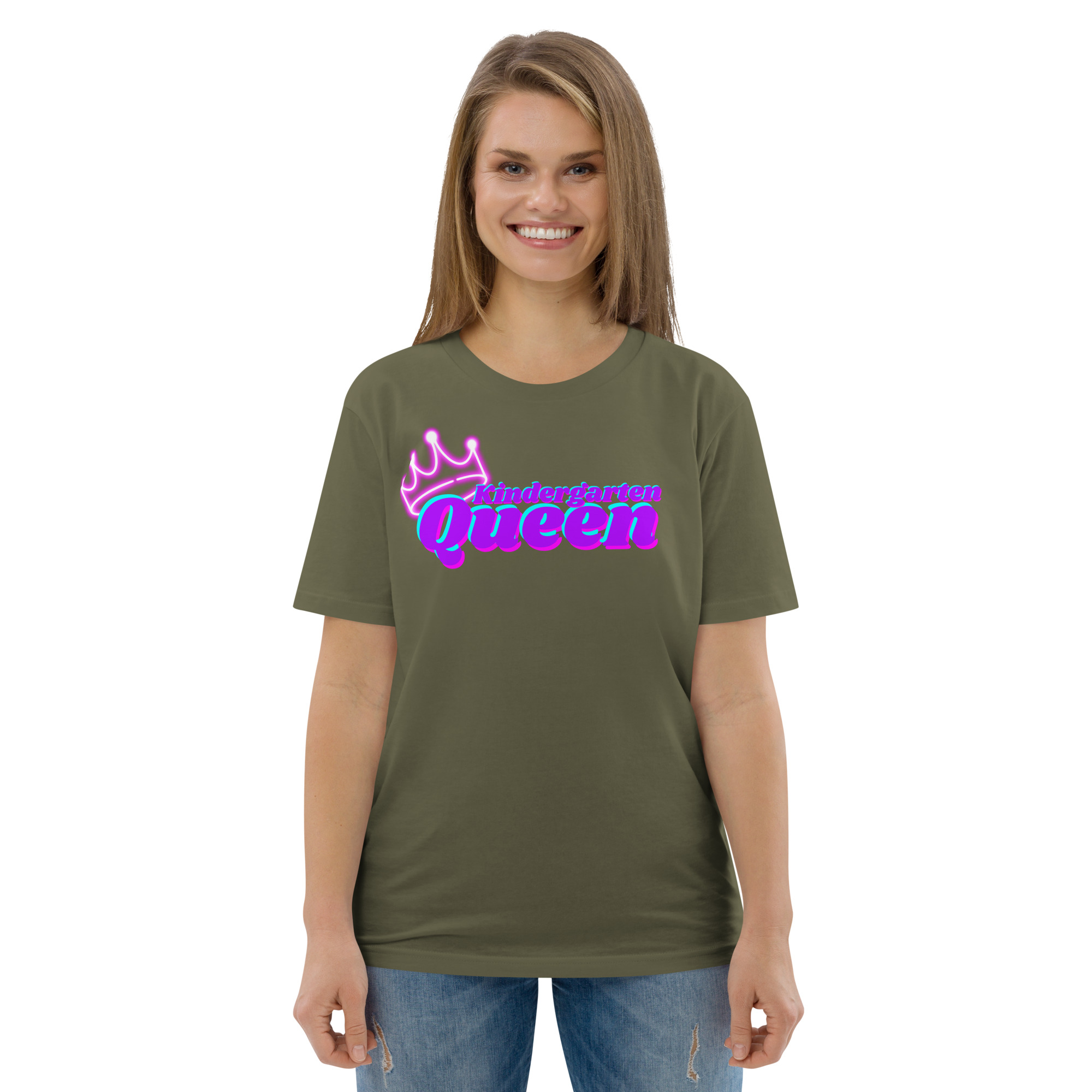 Kindergarten Queen Bio-Baumwoll-T-Shirt – Bild 38