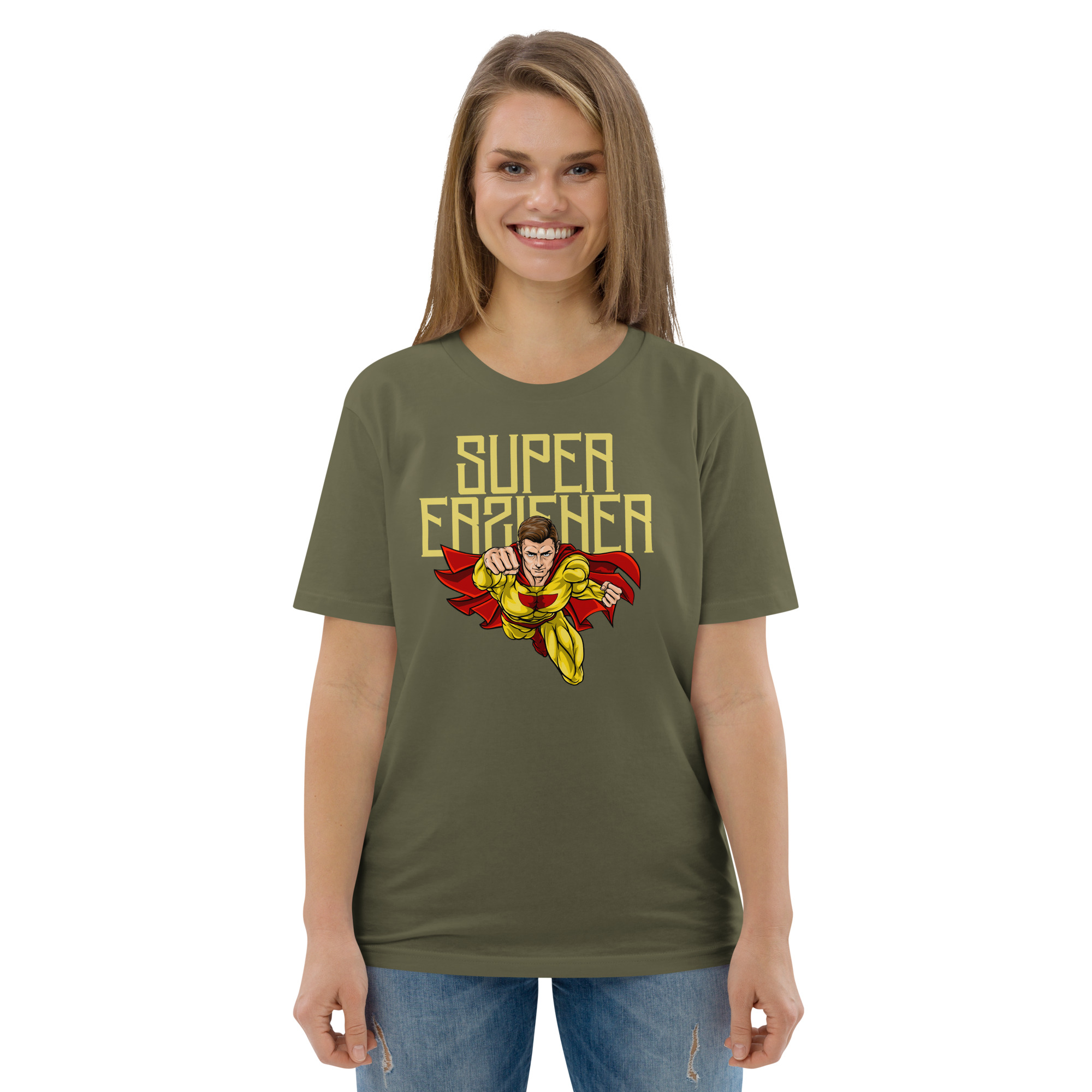 Super Erzieher Bio-Baumwoll-T-Shirt – Bild 7