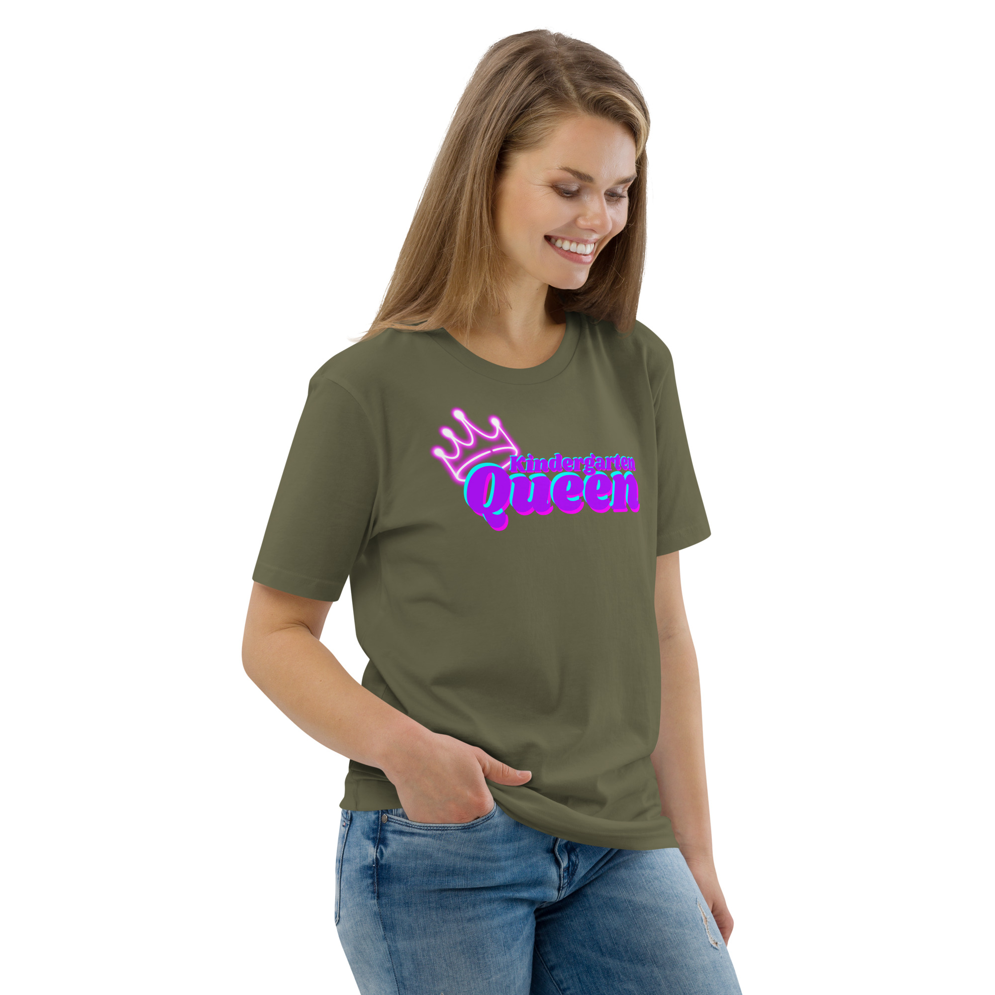 Kindergarten Queen Bio-Baumwoll-T-Shirt – Bild 43