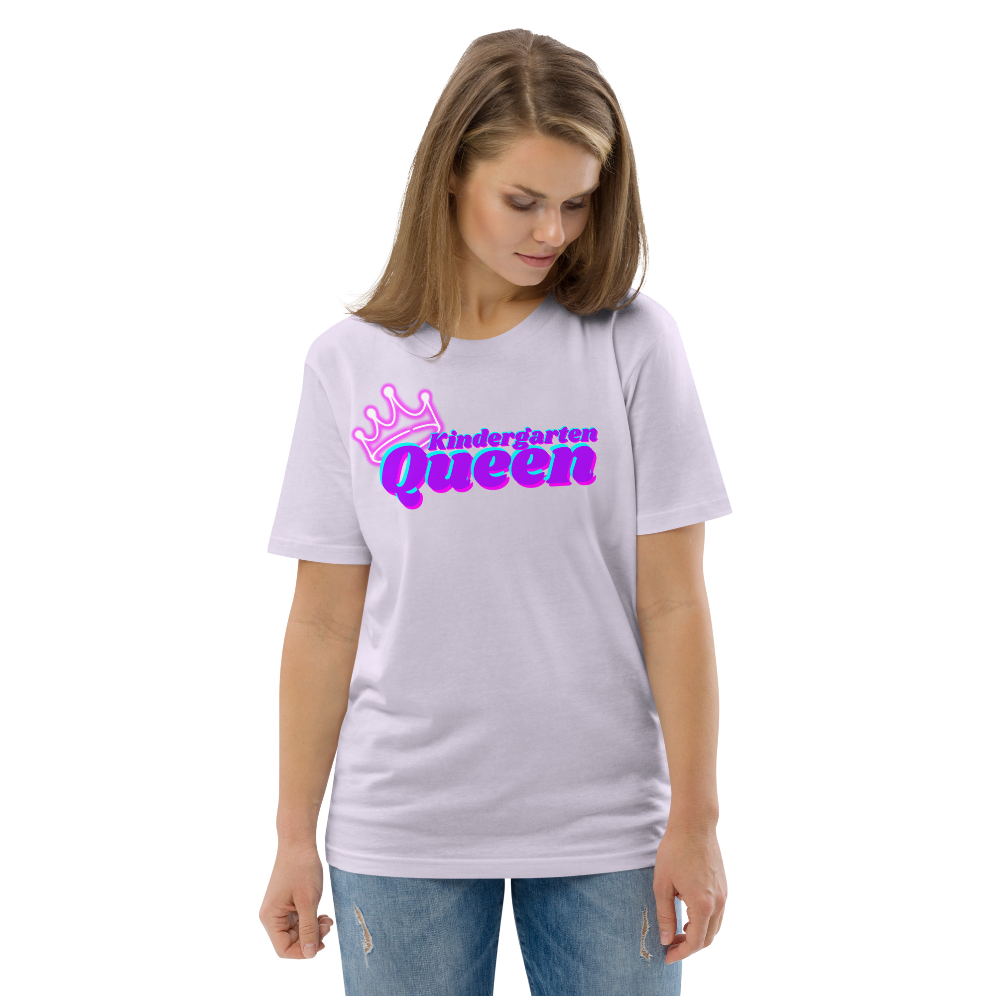 Kindergarten Queen Bio-Baumwoll-T-Shirt – Bild 87