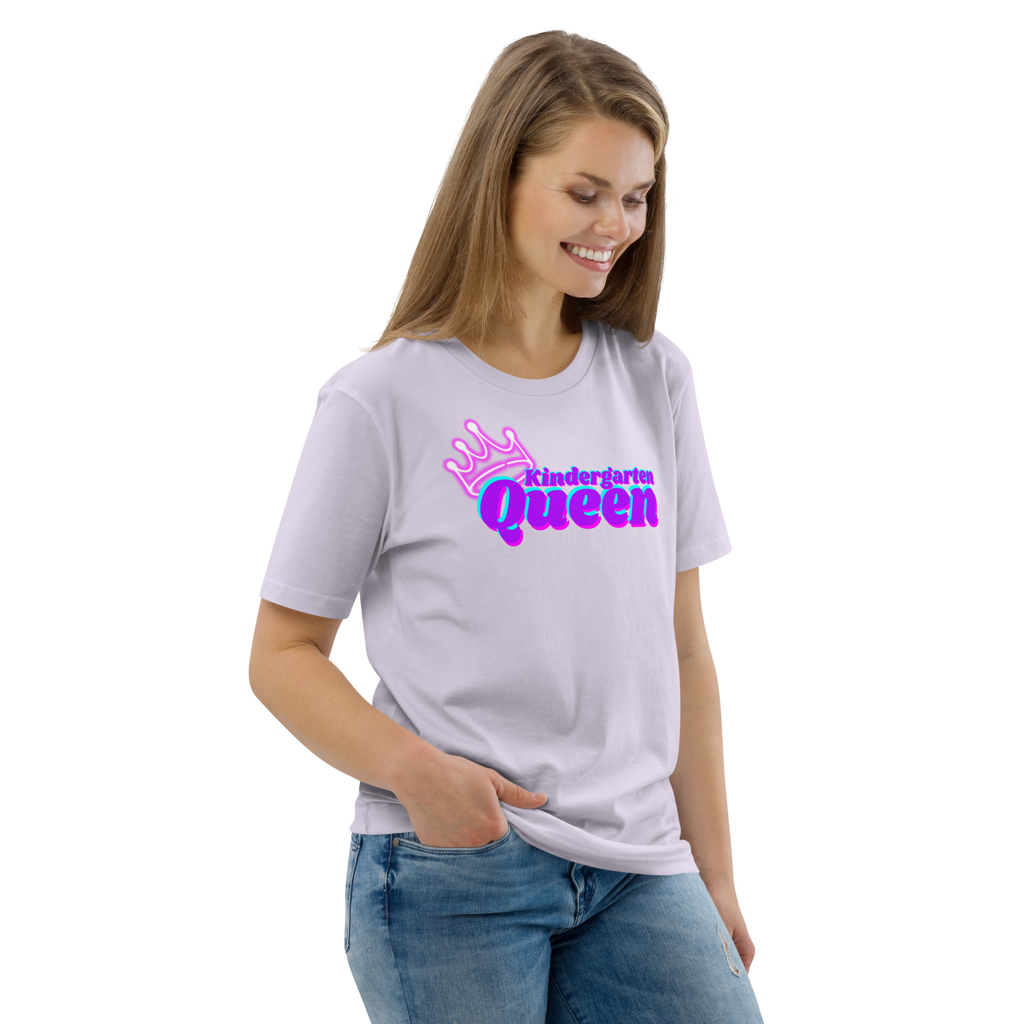 Kindergarten Queen Bio-Baumwoll-T-Shirt – Bild 91
