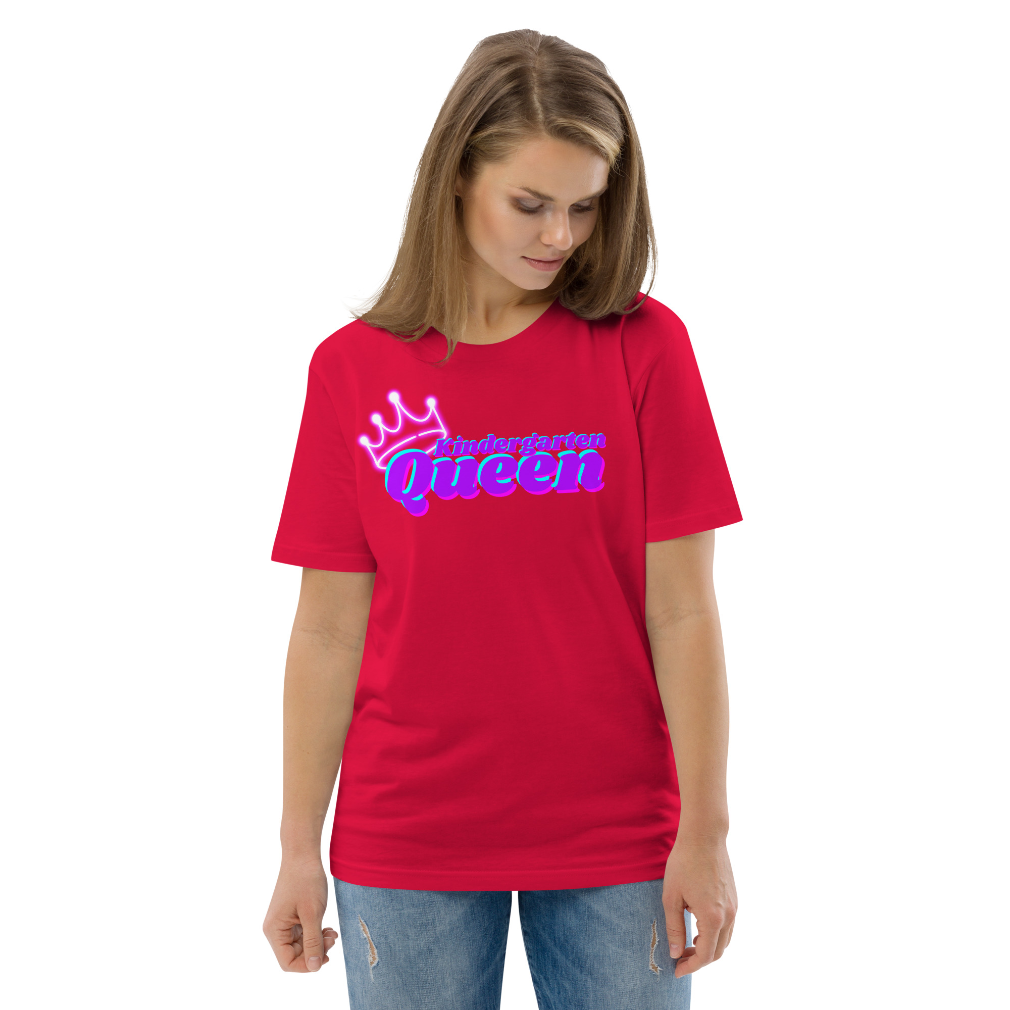 Kindergarten Queen Bio-Baumwoll-T-Shirt – Bild 31