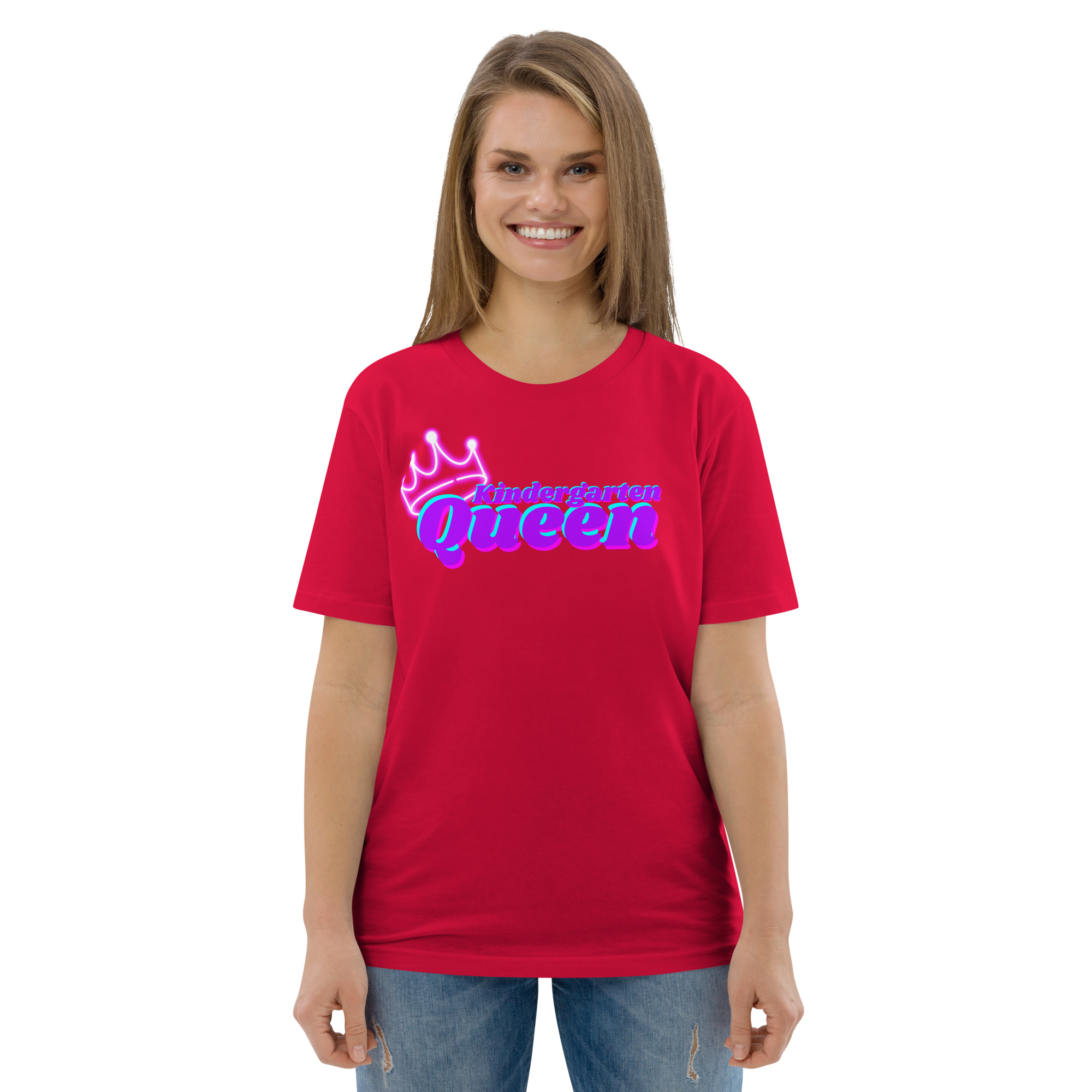 Kindergarten Queen Bio-Baumwoll-T-Shirt – Bild 30