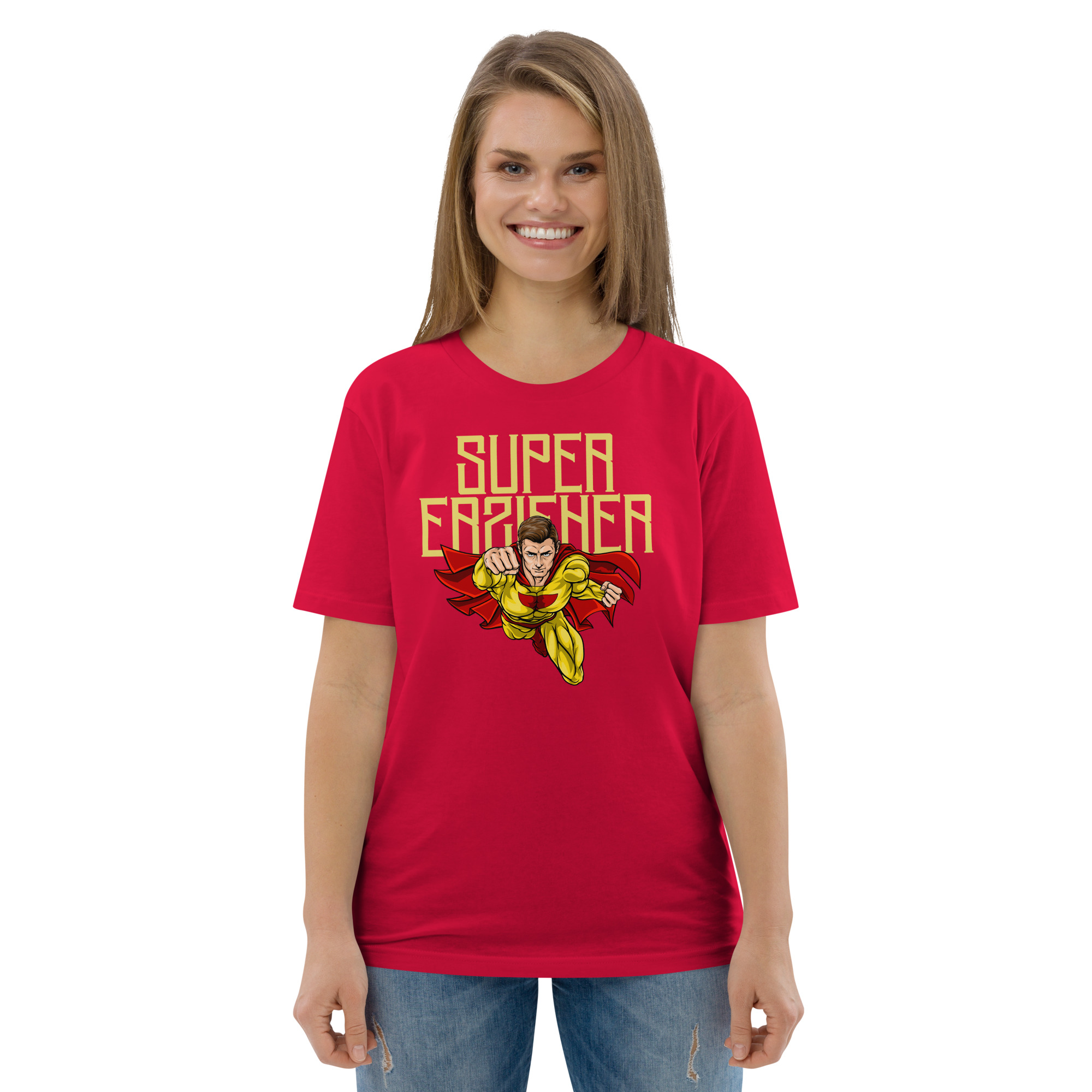 Super Erzieher Bio-Baumwoll-T-Shirt – Bild 6