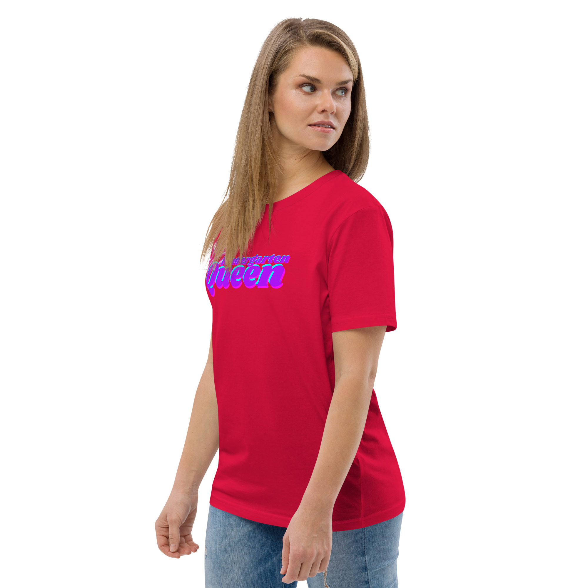 Kindergarten Queen Bio-Baumwoll-T-Shirt – Bild 34