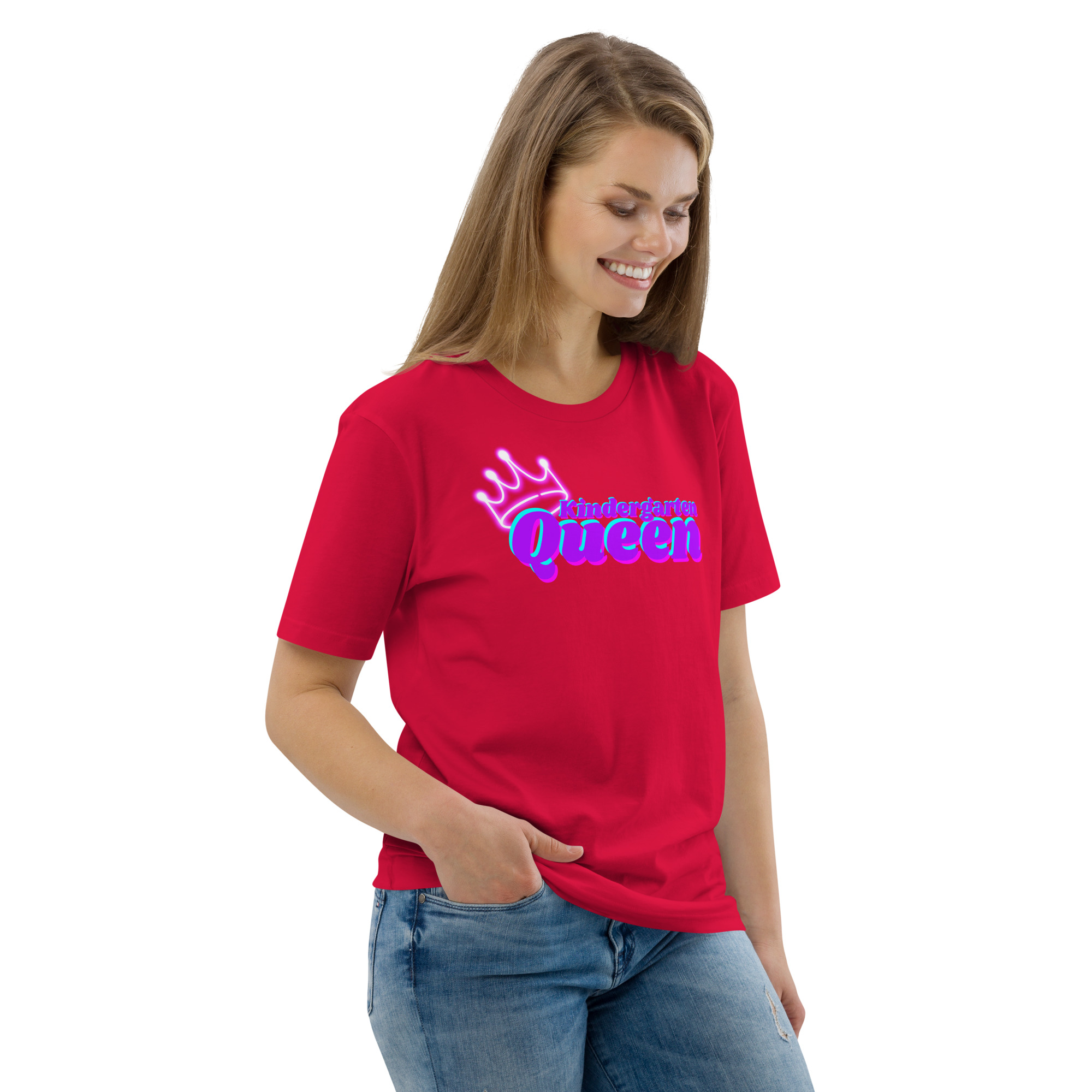 Kindergarten Queen Bio-Baumwoll-T-Shirt – Bild 35