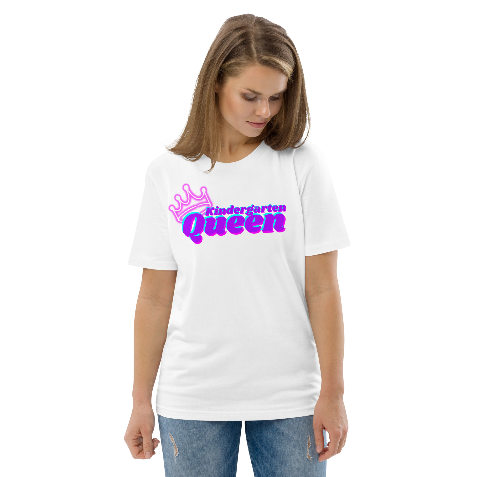 Kindergarten Queen Bio-Baumwoll-T-Shirt – Bild 95