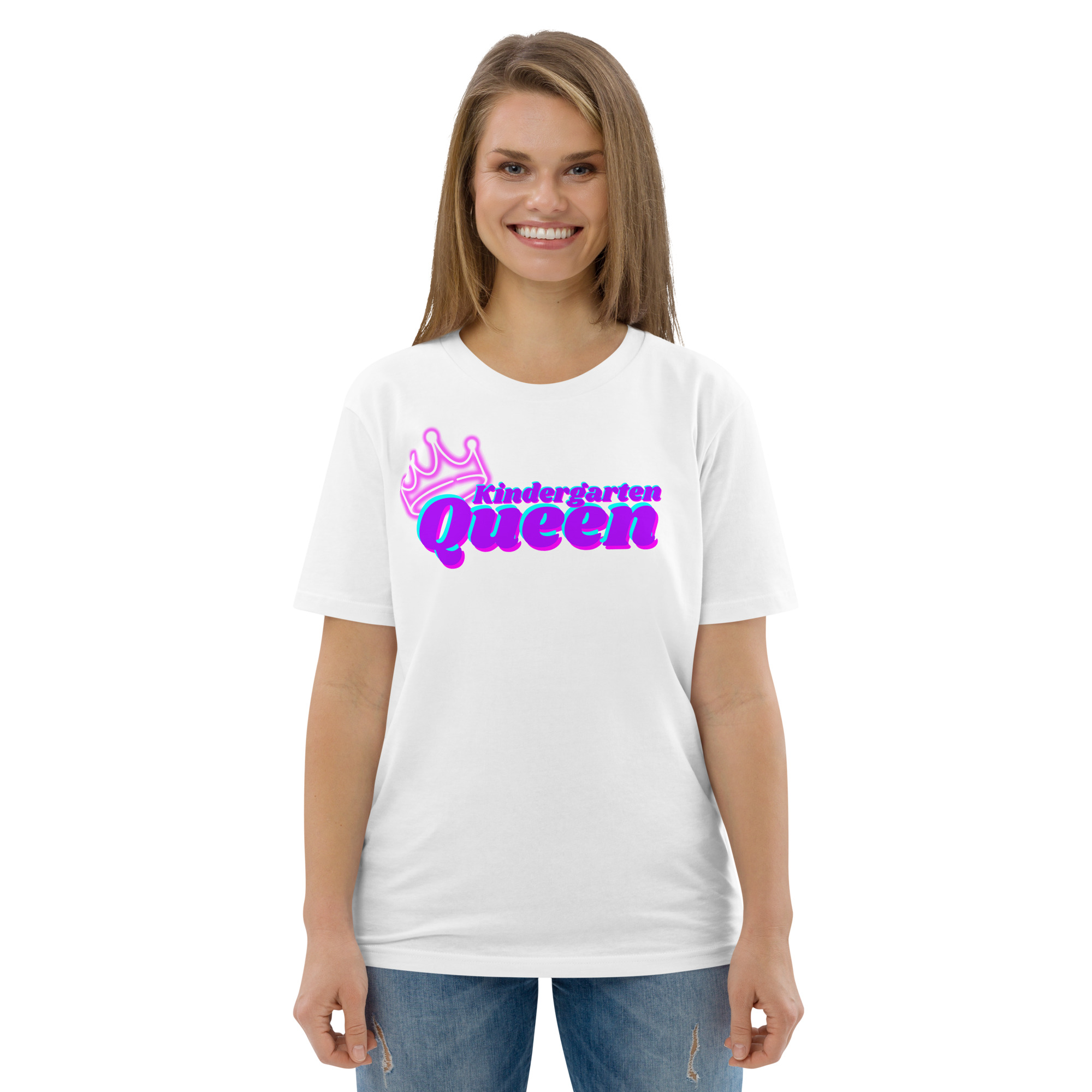 Kindergarten Queen Bio-Baumwoll-T-Shirt – Bild 94