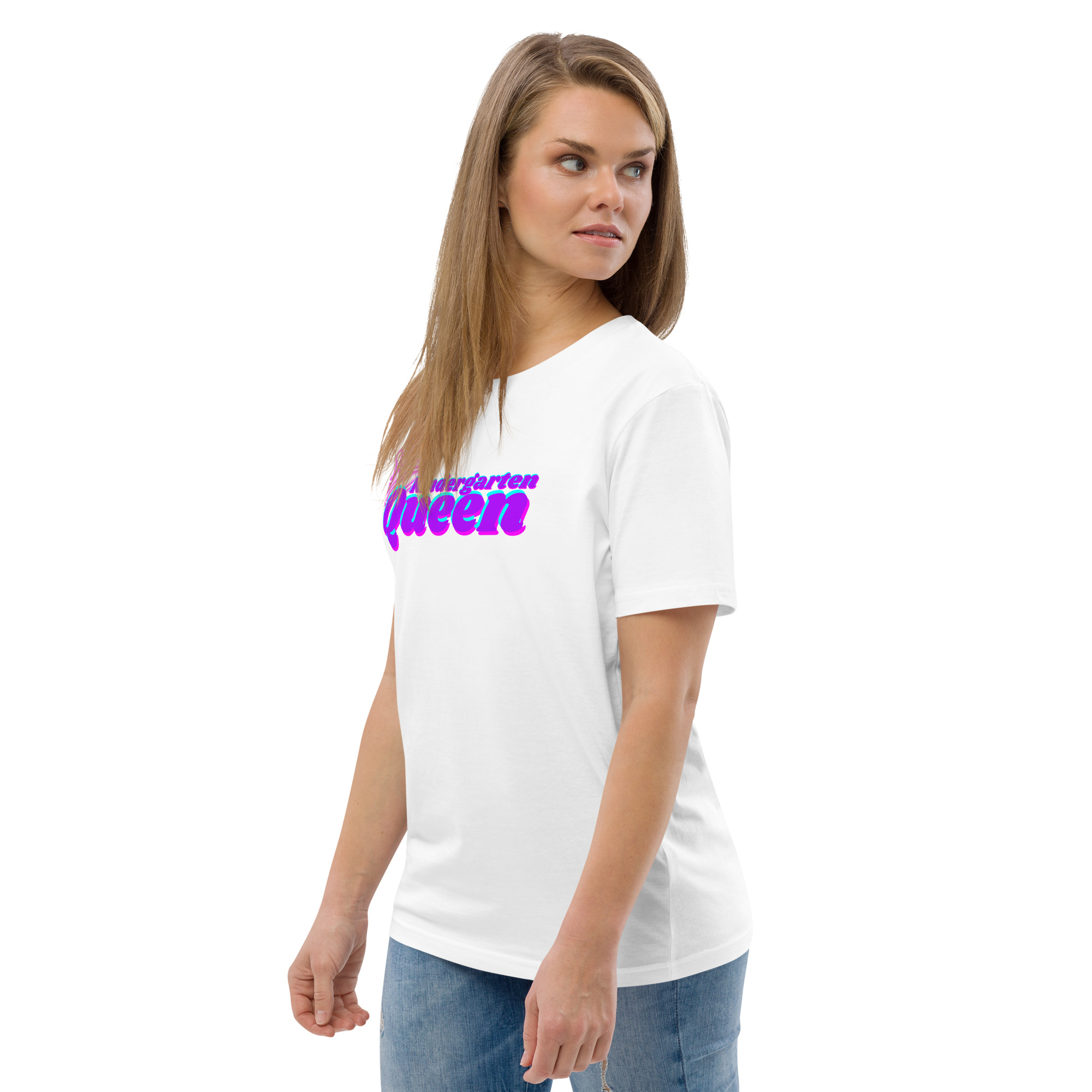 Kindergarten Queen Bio-Baumwoll-T-Shirt – Bild 98
