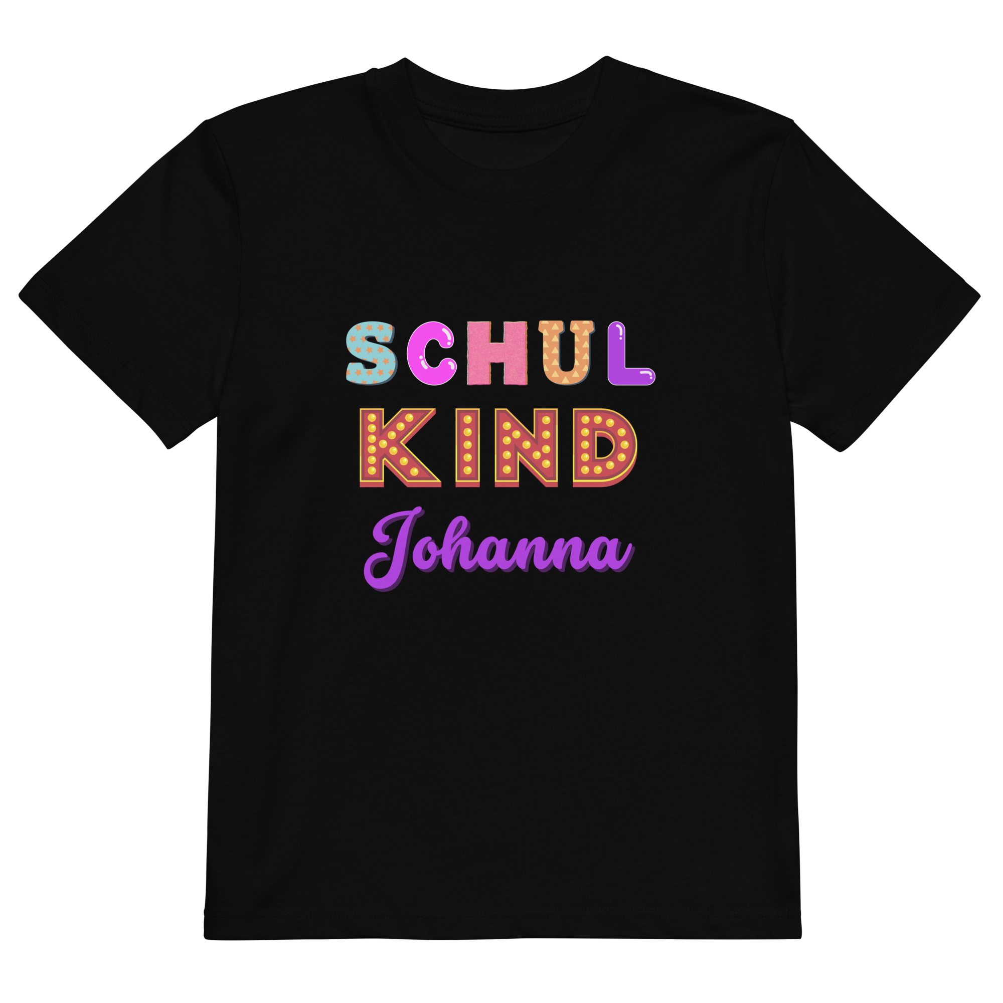 Schulkind Johanna Bio Baumwoll t-Shirt – Bild 2