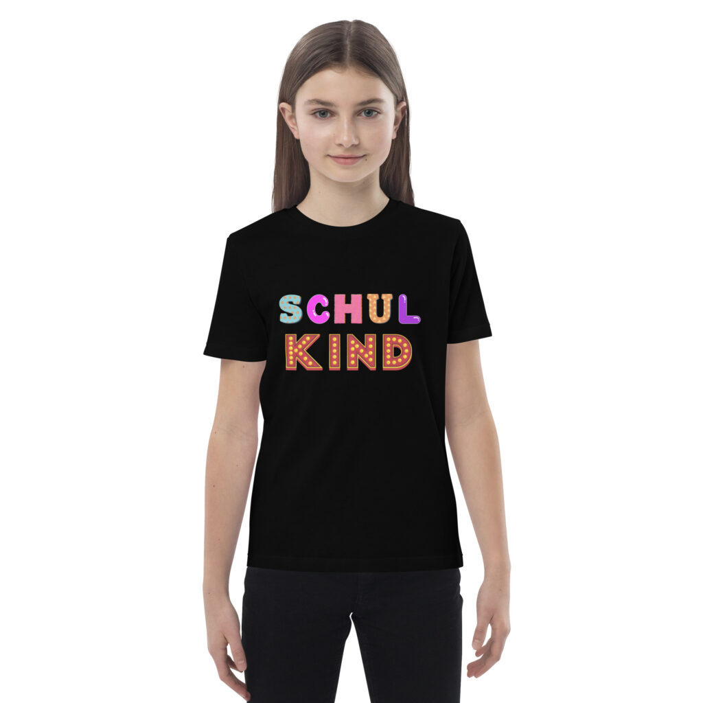 Kinder Schulkind T-Shirt „Zirkusspaß“ – Nachhaltige Bio-Baumwolle für kleine Artisten