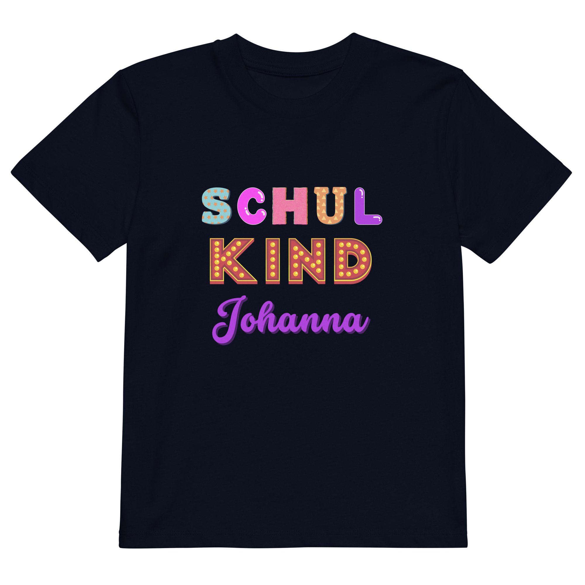 Schulkind Johanna Bio Baumwoll t-Shirt – Bild 3