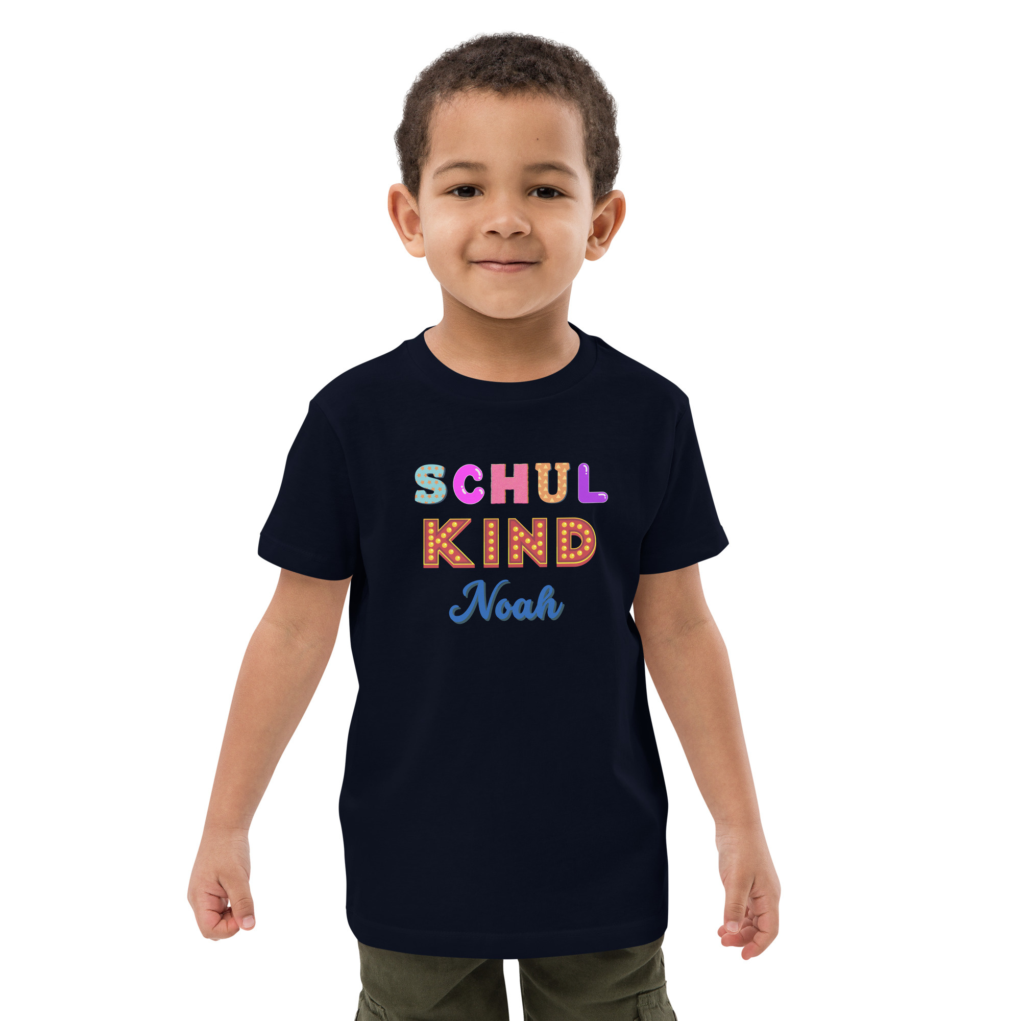 Schulkind Noah – Das perfekte Bio-T-Shirt für den großen Tag! 🎒✨ – Bild 6