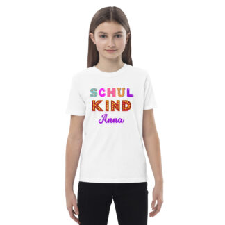 Schulkind Anna – Das perfekte Bio-T-Shirt für den großen Tag!