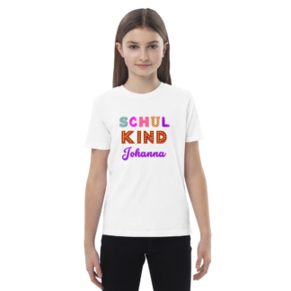 Schulkind Johanna Bio Baumwoll t-Shirt