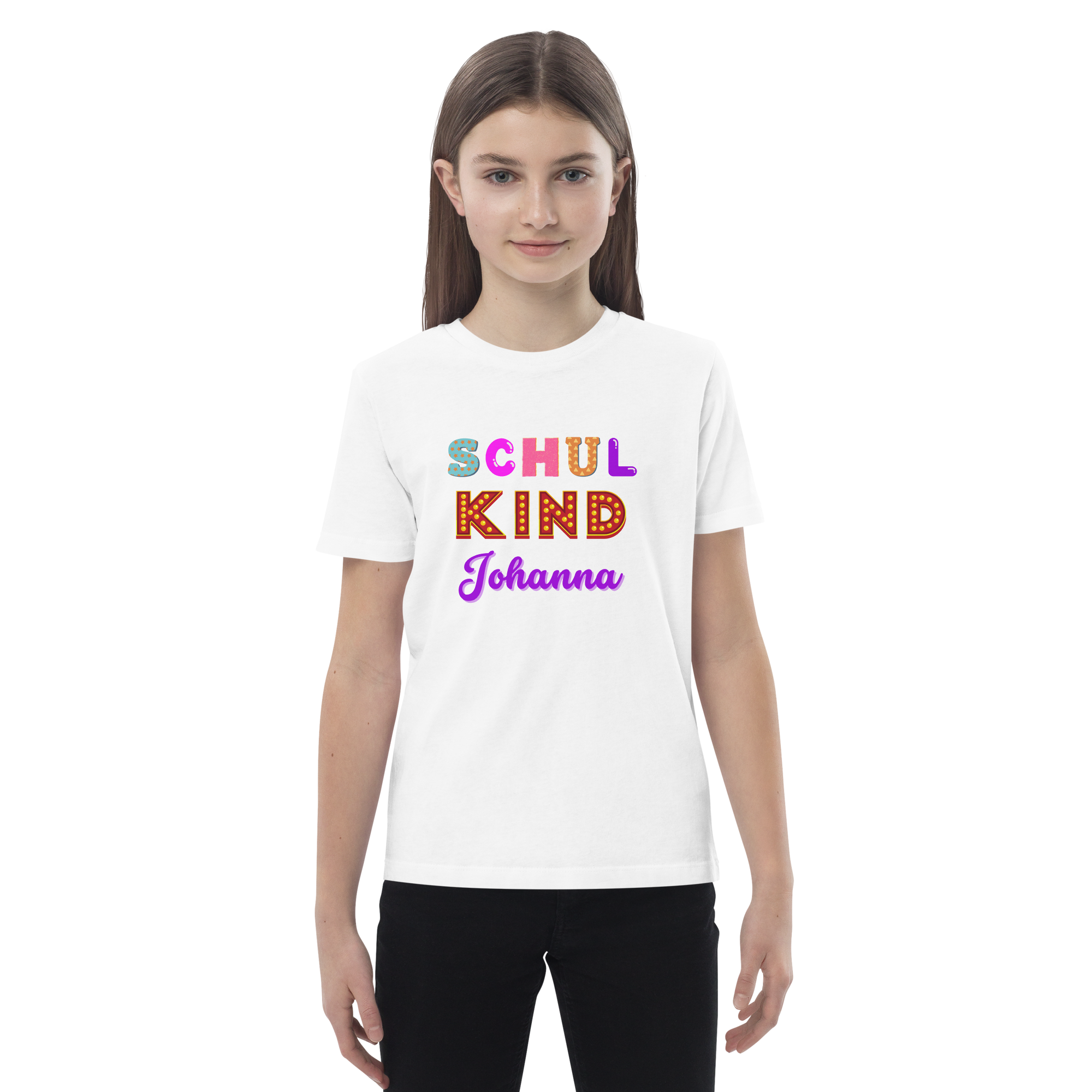 Schulkind Johanna Bio Baumwoll t-Shirt