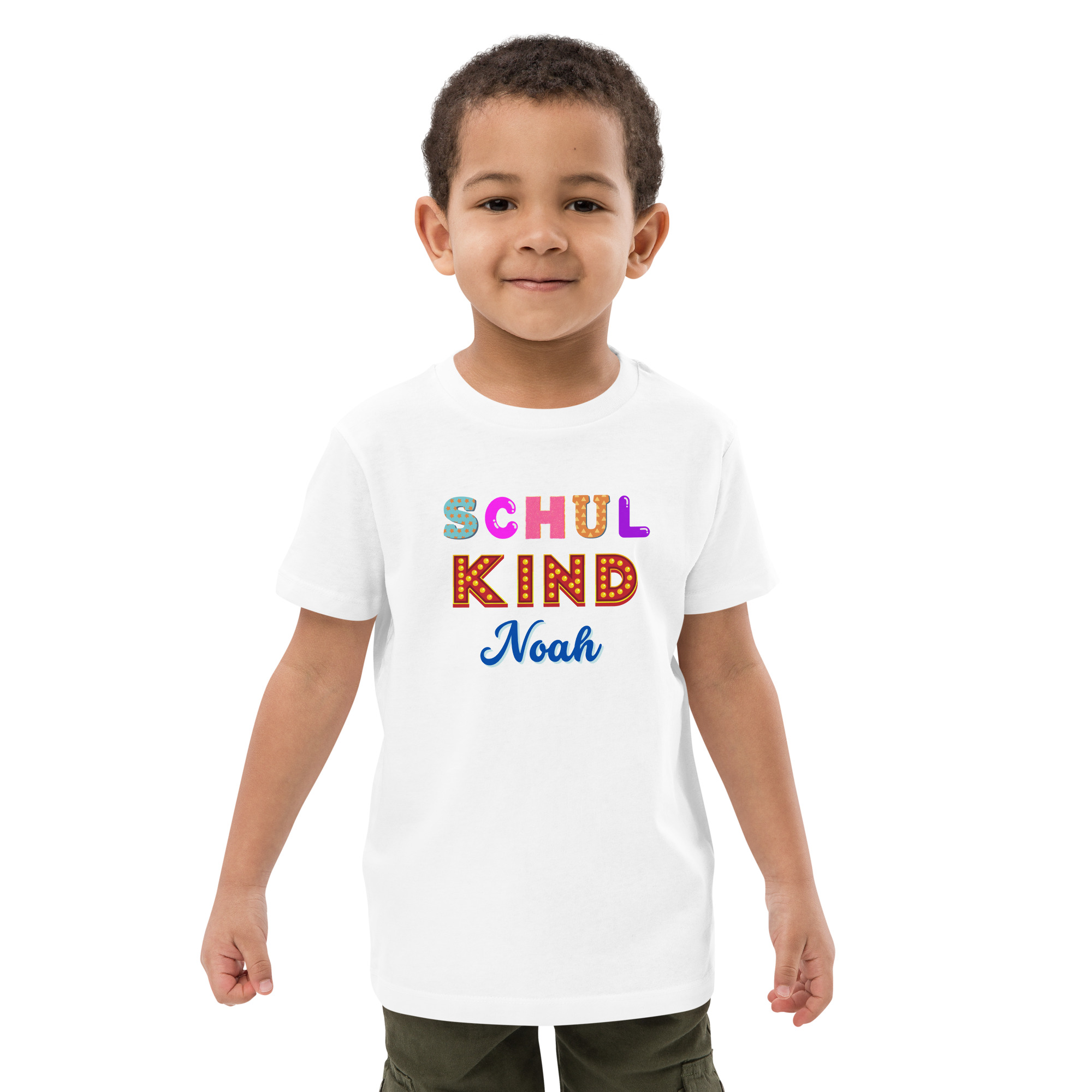 Schulkind Noah – Das perfekte Bio-T-Shirt für den großen Tag! 🎒✨ – Bild 9
