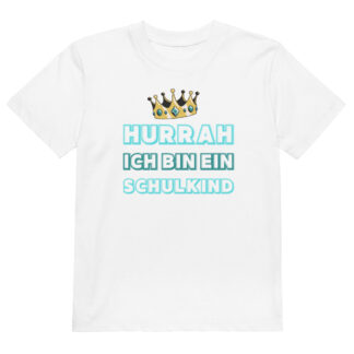 Hurra, ich bin ein Schulkind – Das perfekte Bio-T-Shirt für den großen Tag! 🎒